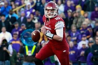Arkansas QB Brandon Allen