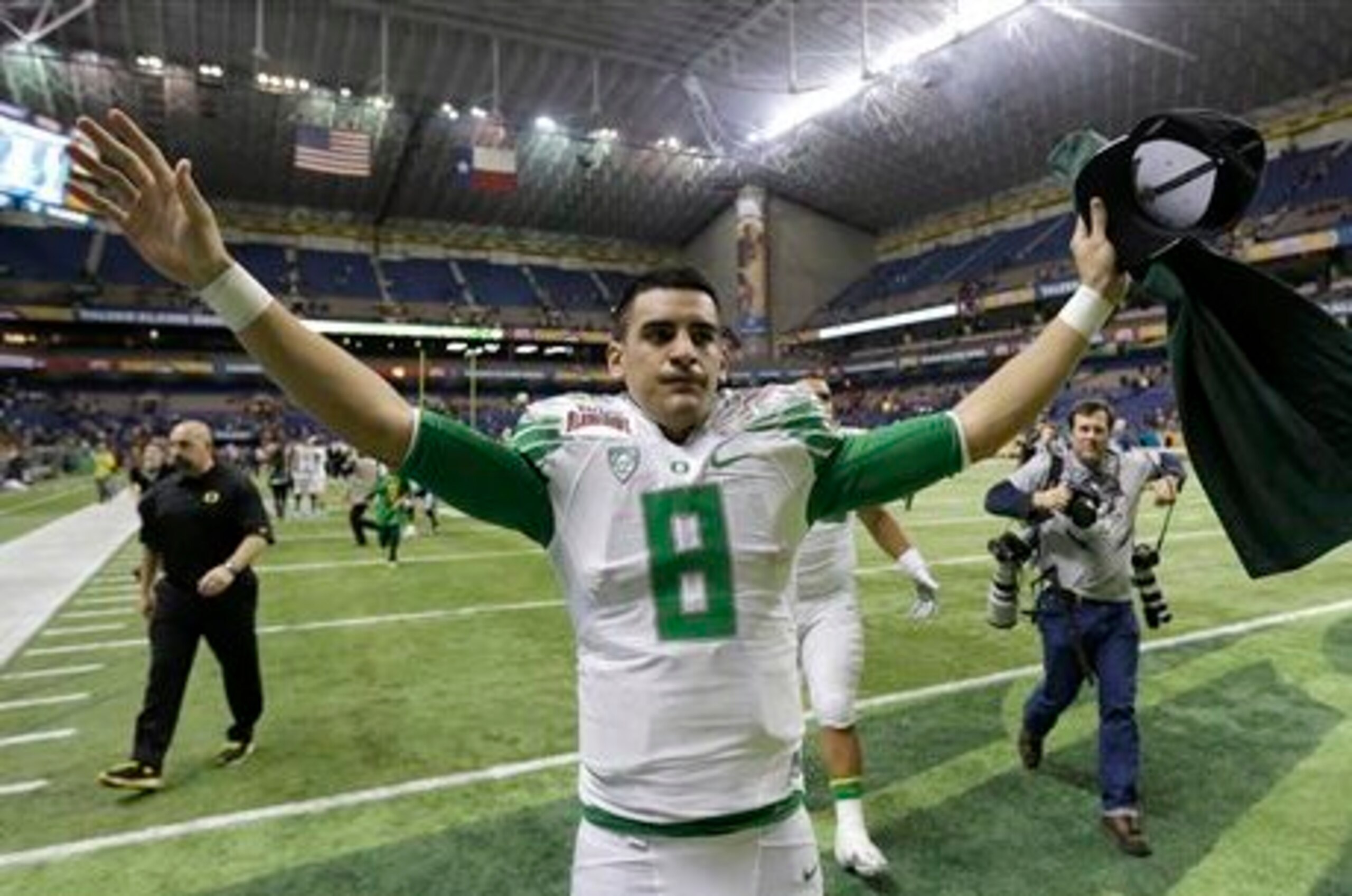 Oregon's Marcus Mariota performed when his team needed him last year. Oregon's Marcus Mariota performed when his team needed him last year.