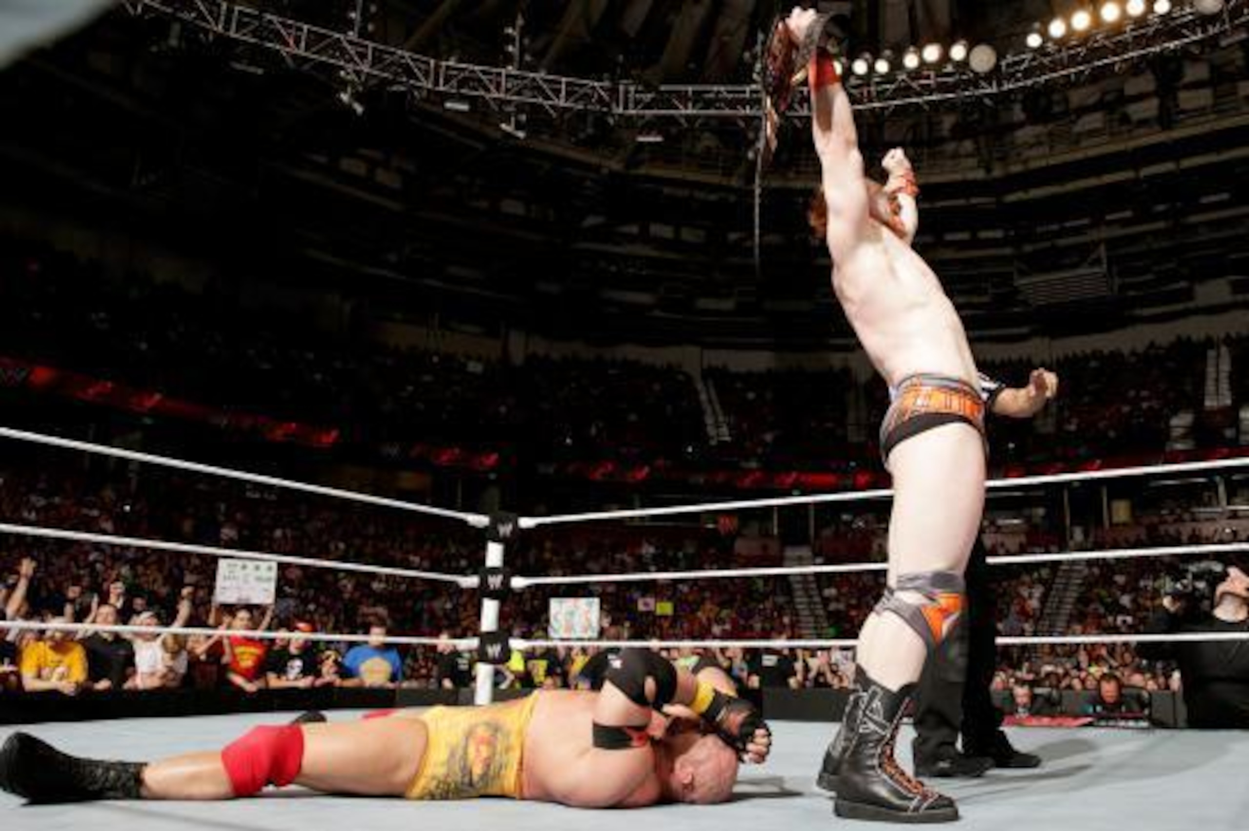 Perhaps Ryback will be the first feud for Sheamus