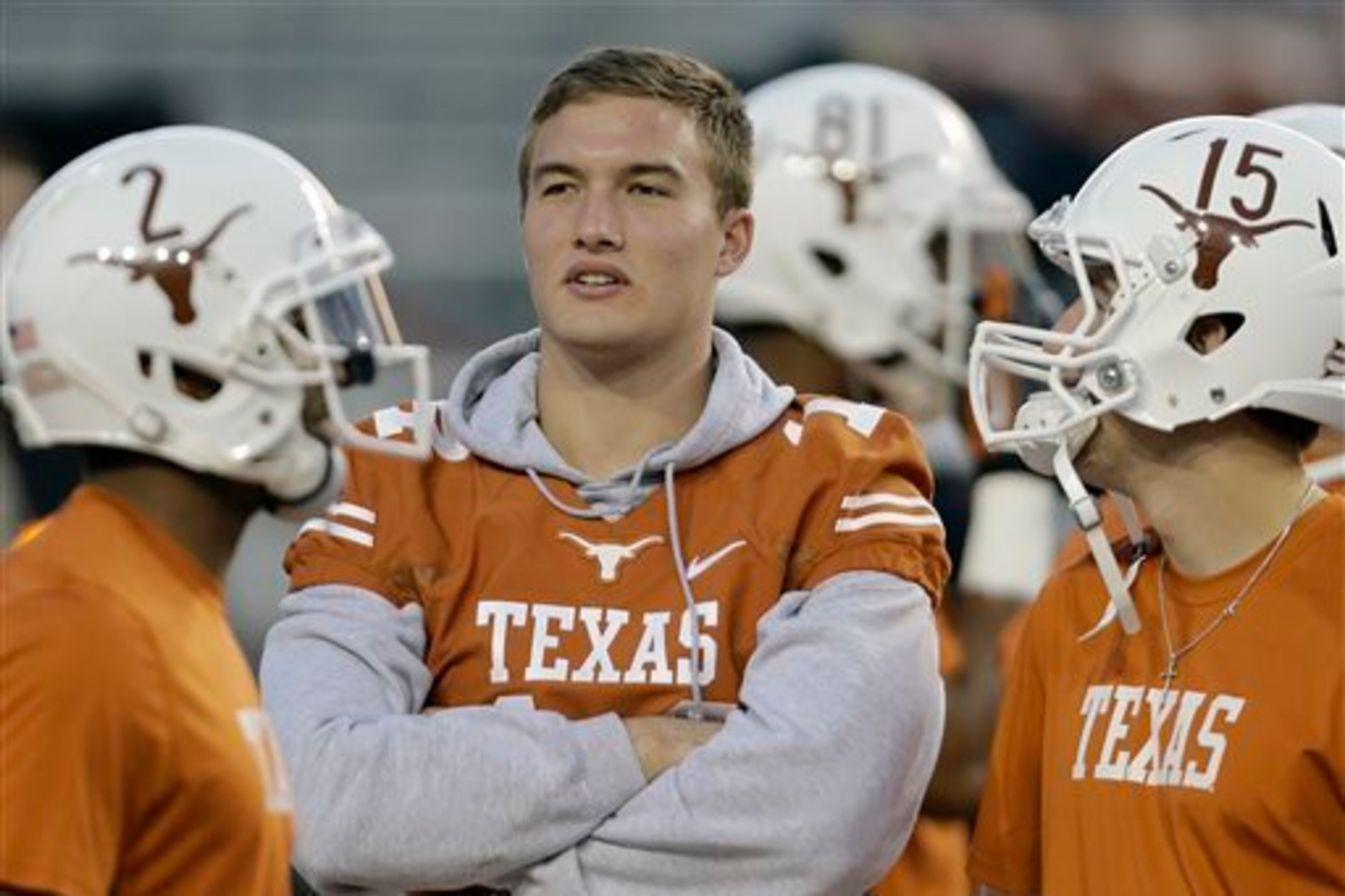 Texas has a lot riding on the health of David Ash.