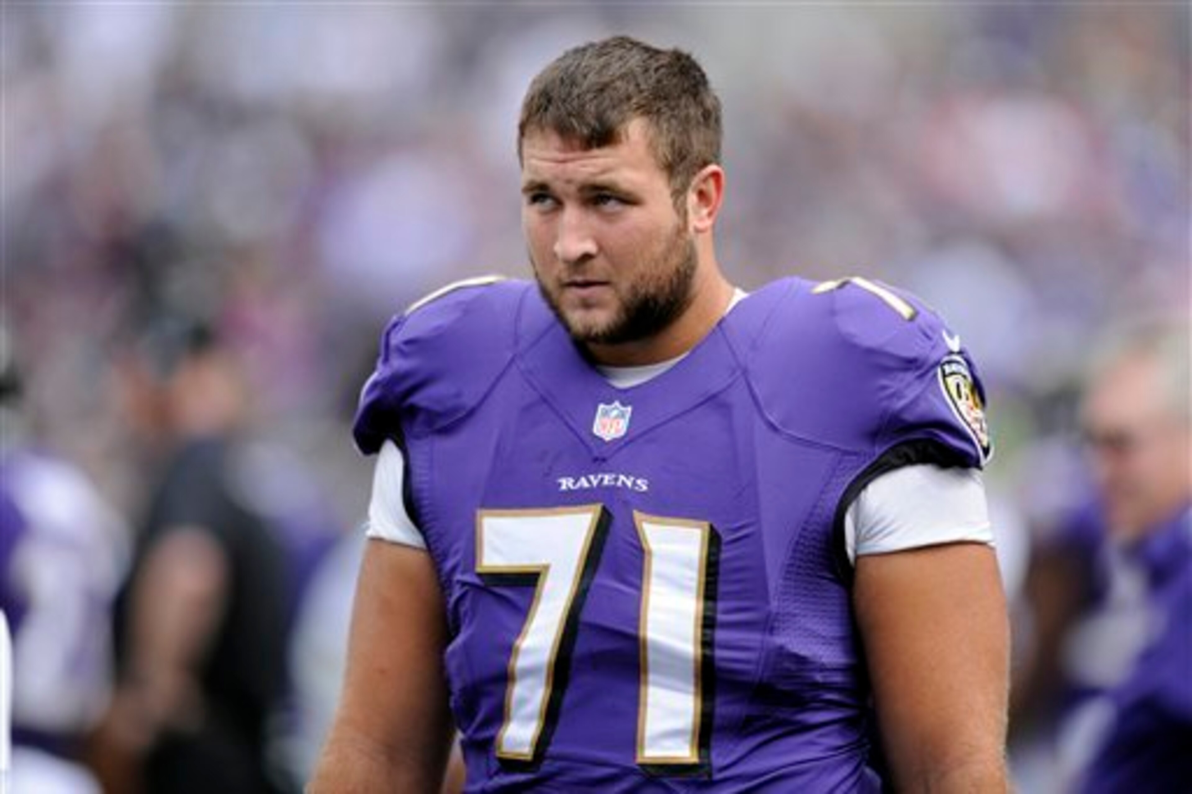 Ricky Wagner is among the players vying for the starting right tackle job.