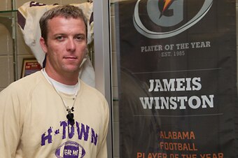 Hueytown HIgh head football coach Mark Stephens.