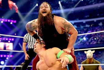Wyatt vs. Cena at WrestleMania 30.