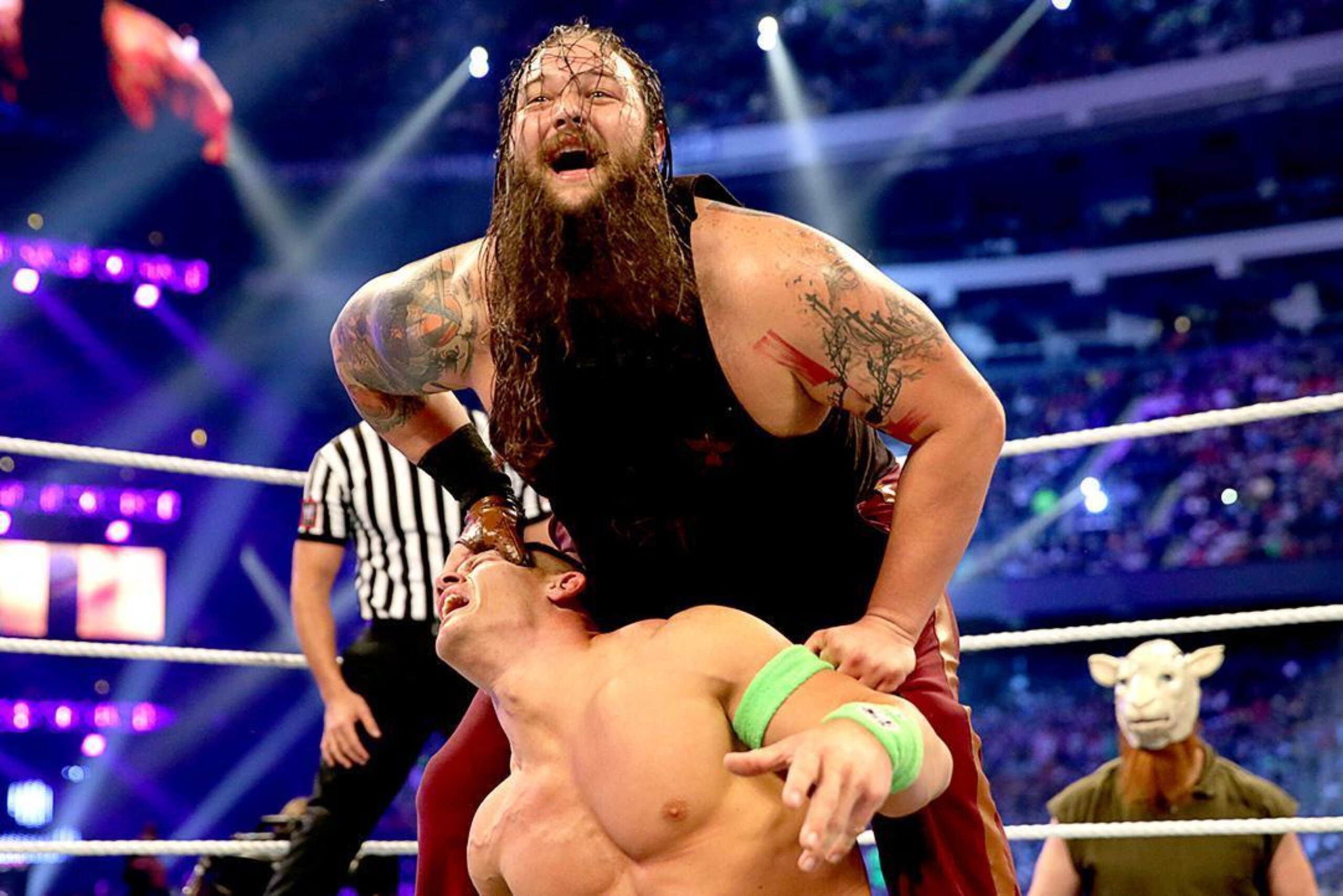Wyatt vs. Cena at WrestleMania 30.