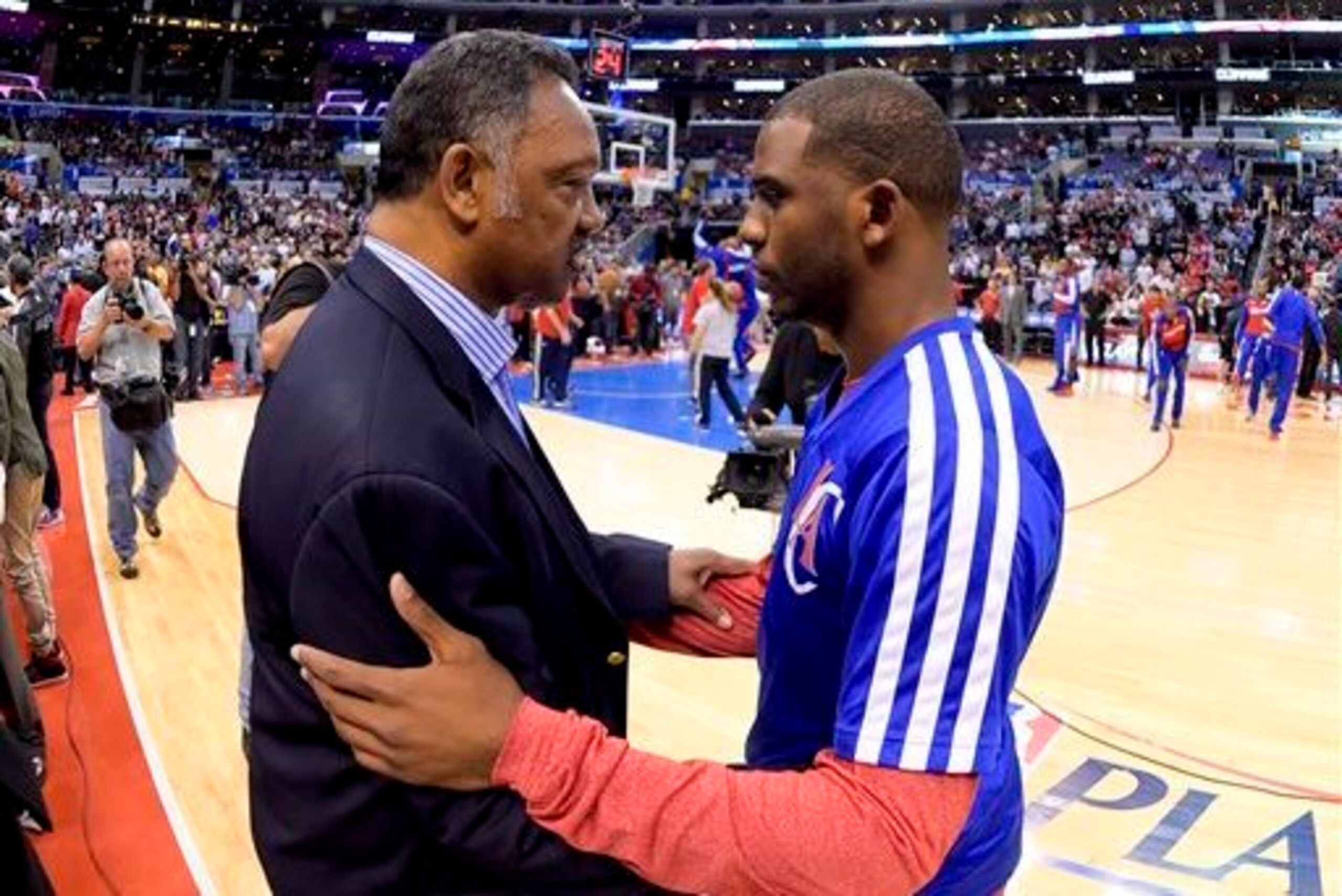 Jesse Jackson was among many who looked to Chris Paul to lead NBA players through the uproar over Donald Sterling's controversial comments. Jesse Jackson was among many who looked to Chris Paul to lead NBA players through the uproar over Donald Sterling's controversial comments.