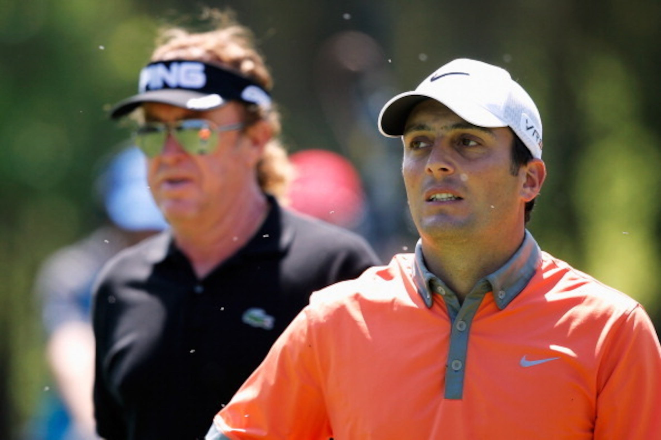 GIRONA, SPAIN - MAY 16:  Francesco Molinari of Italy walks on the 5th hole during Day 2 of the Open de Espana held at PGA Catalunya Resort on May 16, 2014 in Girona, Spain.  (Photo by Dean Mouhtaropoulos/Getty Images)