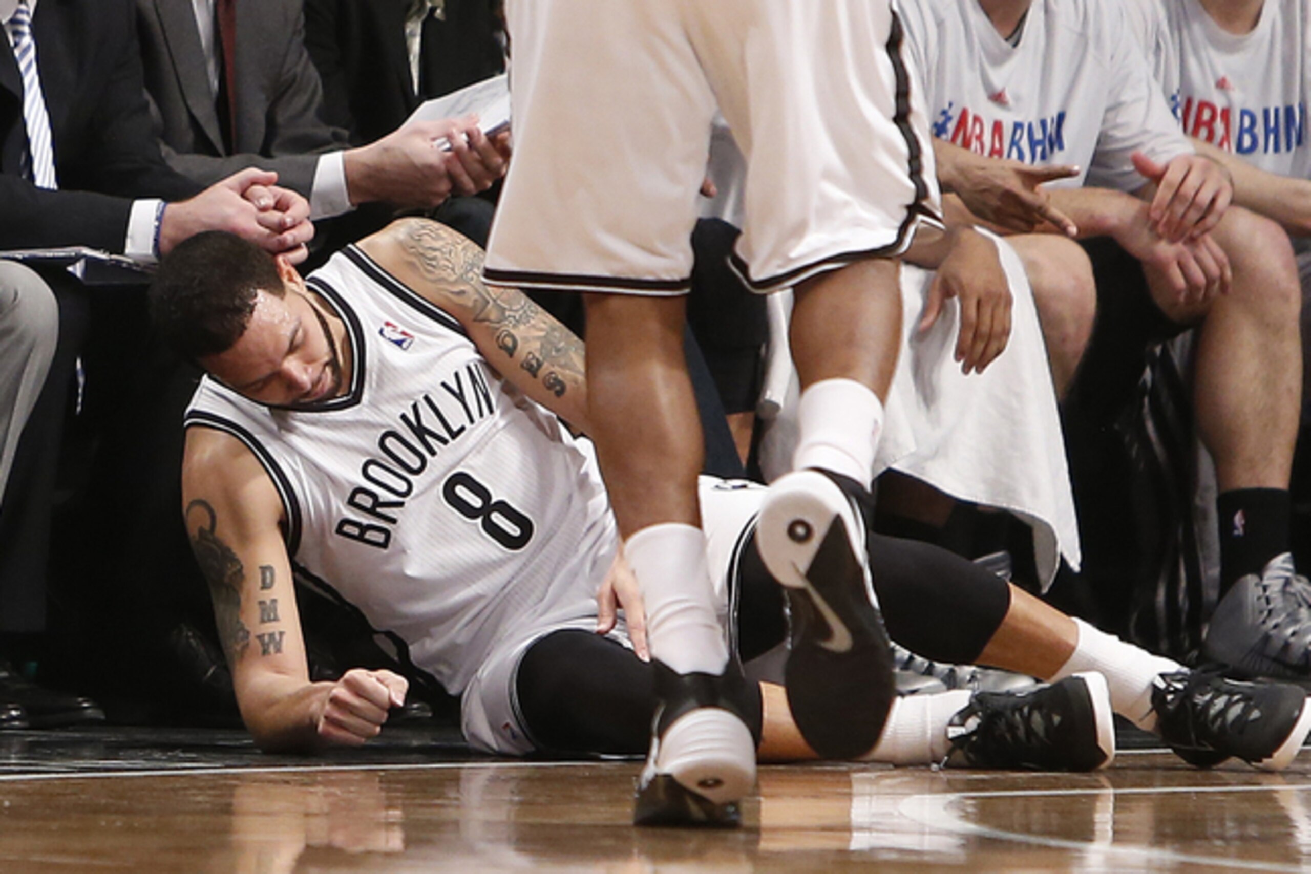 This is a sight all too familiar for Nets fans.