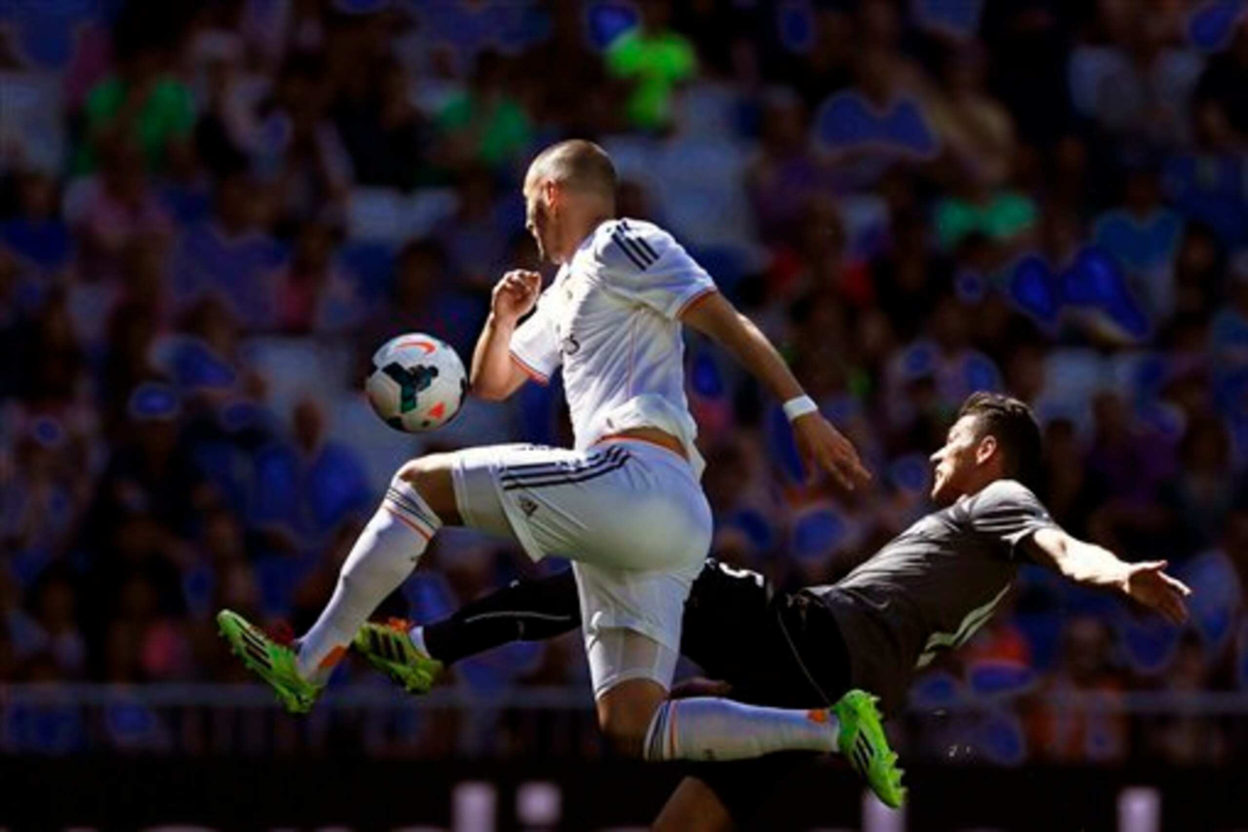 Karim Benzema had to be substituted.