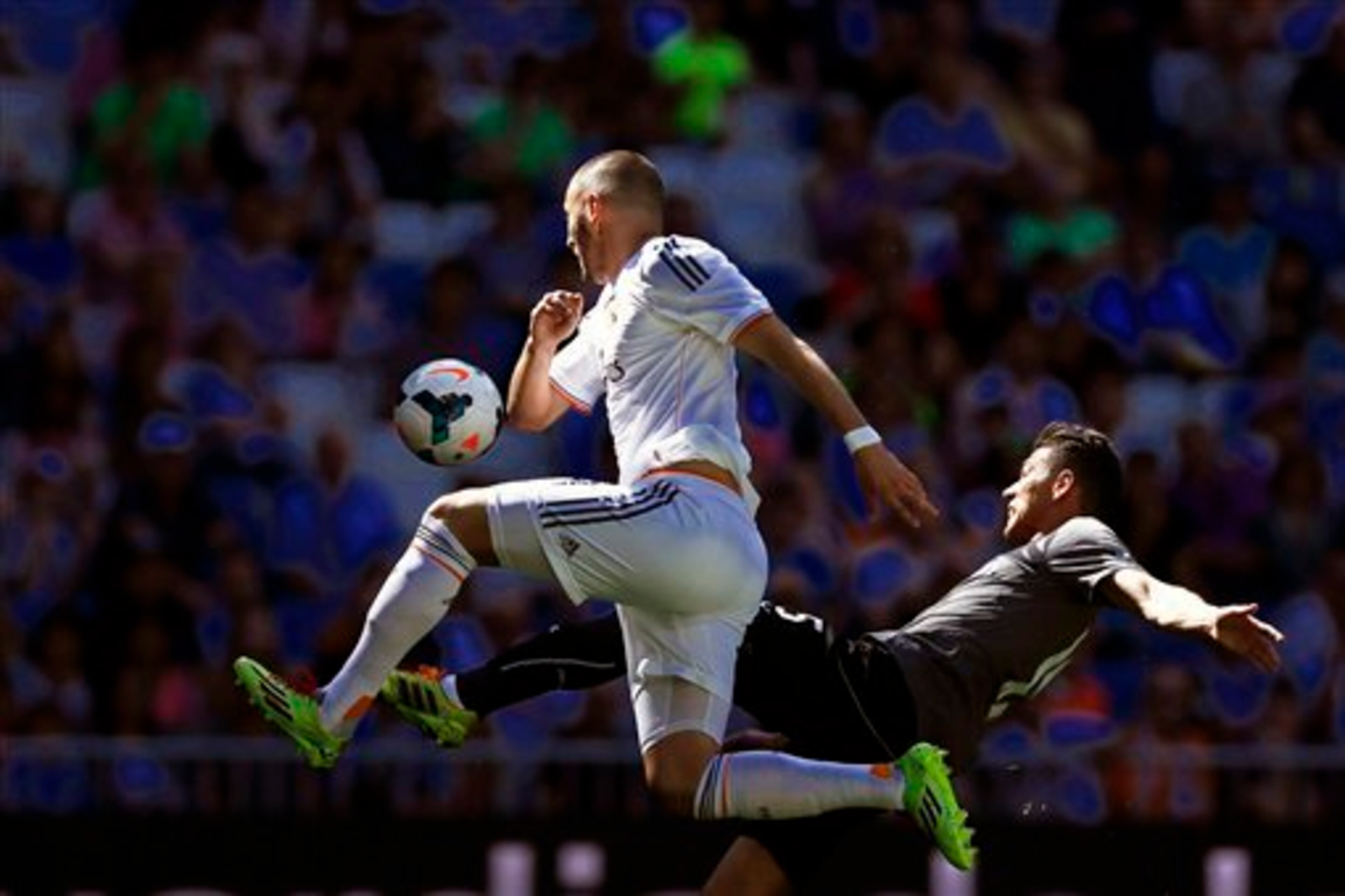 Karim Benzema had to be substituted.