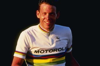 May 1994:  Lance Armstrong of the United States in action in Austin, Texas. Mandatory Credit: Mike Powell  /Allsport