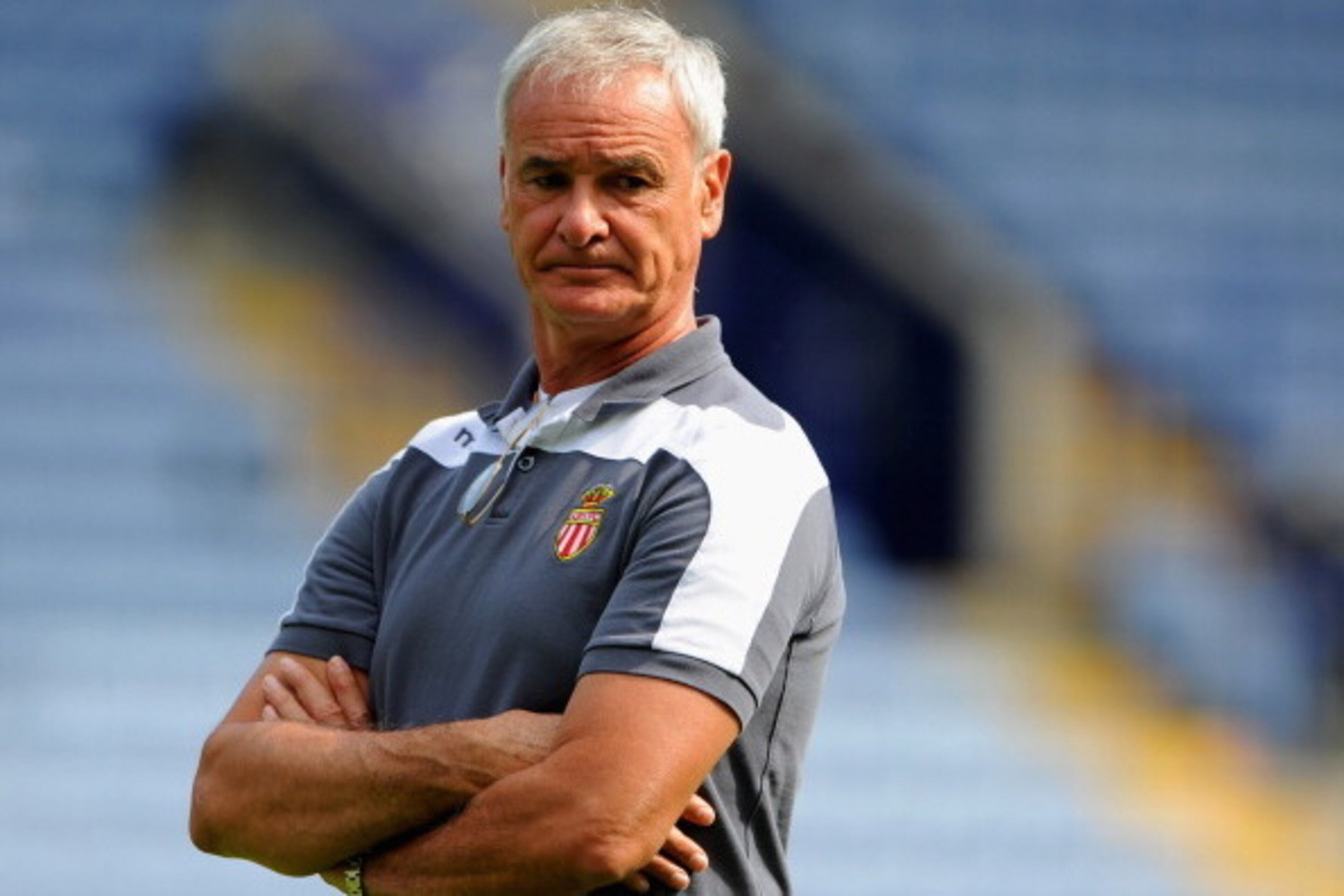 LEICESTER, ENGLAND - JULY 27:  Monaco manager Claudio Ranieri looks on before the the pre season friendly match between Leicester City and Monaco at The King Power Stadium on July 27, 2013 in Leicester, England.  (Photo by Michael Regan/Getty Images)