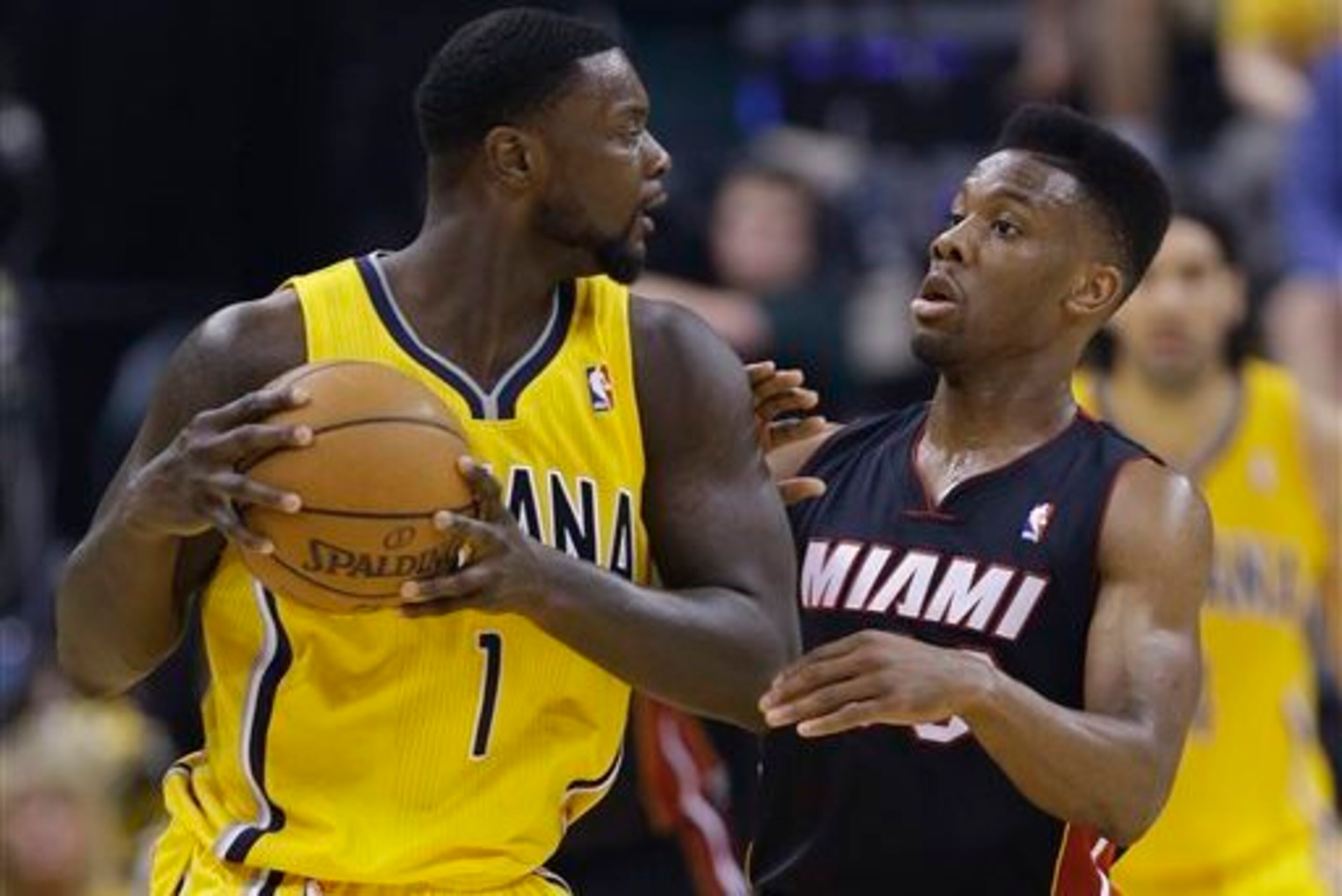Norris Cole stayed in Lance's grill as long as they were on the court.