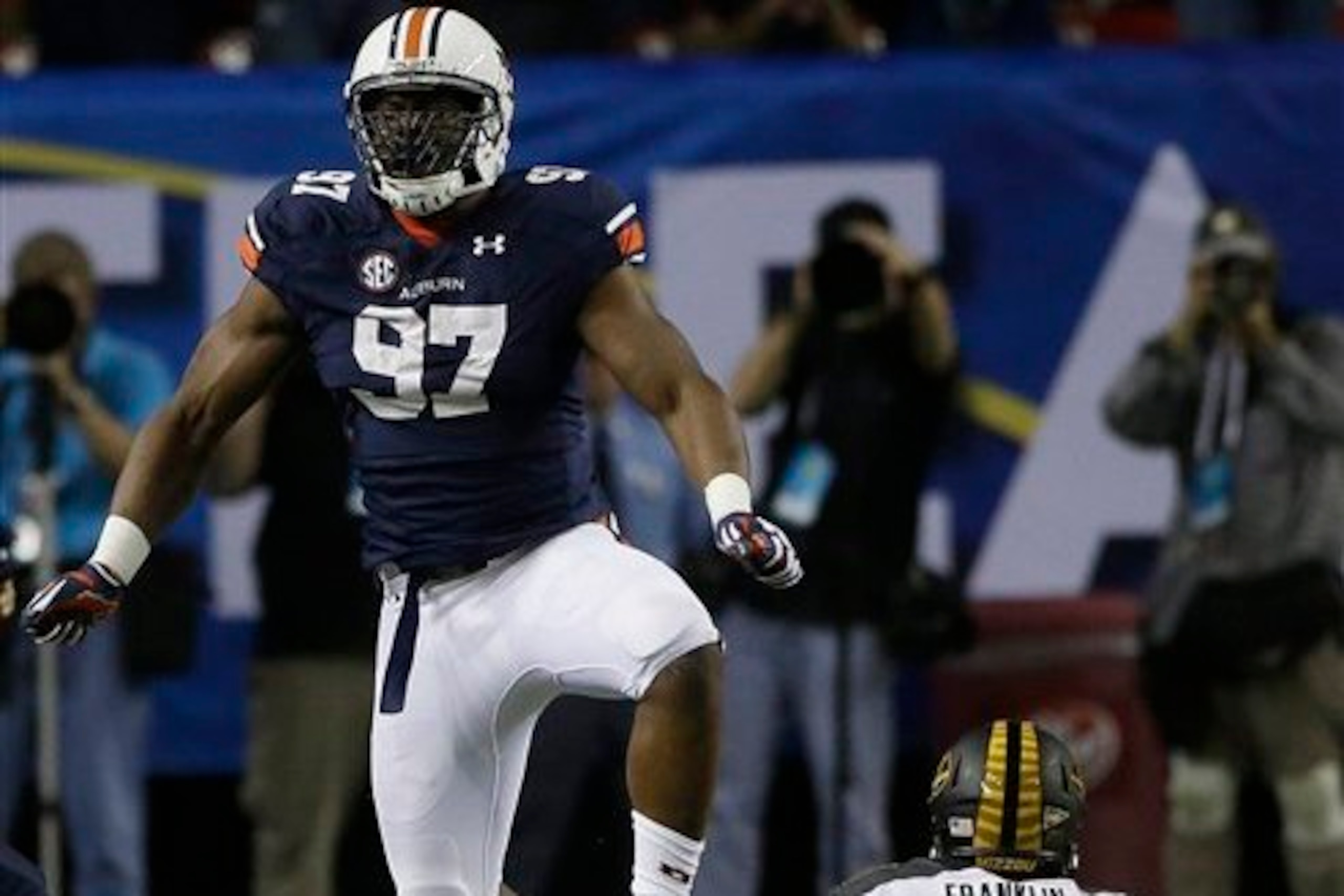 Auburn DE Elijah Daniel Auburn DE Elijah Daniel