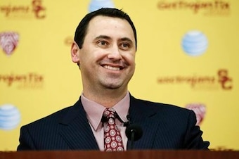 Steve Sarkisian is taking care of business on the recruiting trail. Steve Sarkisian is taking care of business on the recruiting trail.