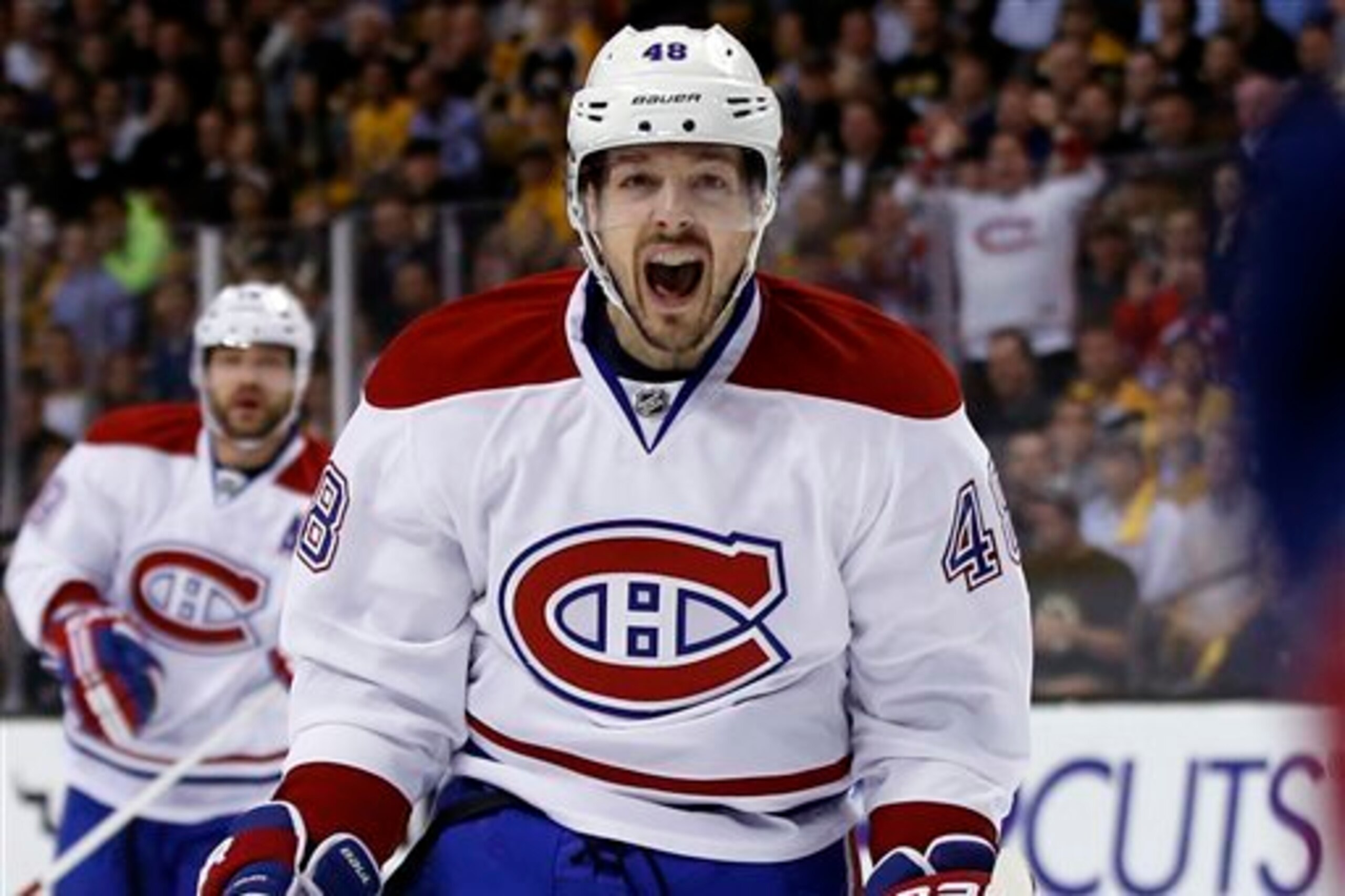 Montreal Canadiens forward Daniel Briere.