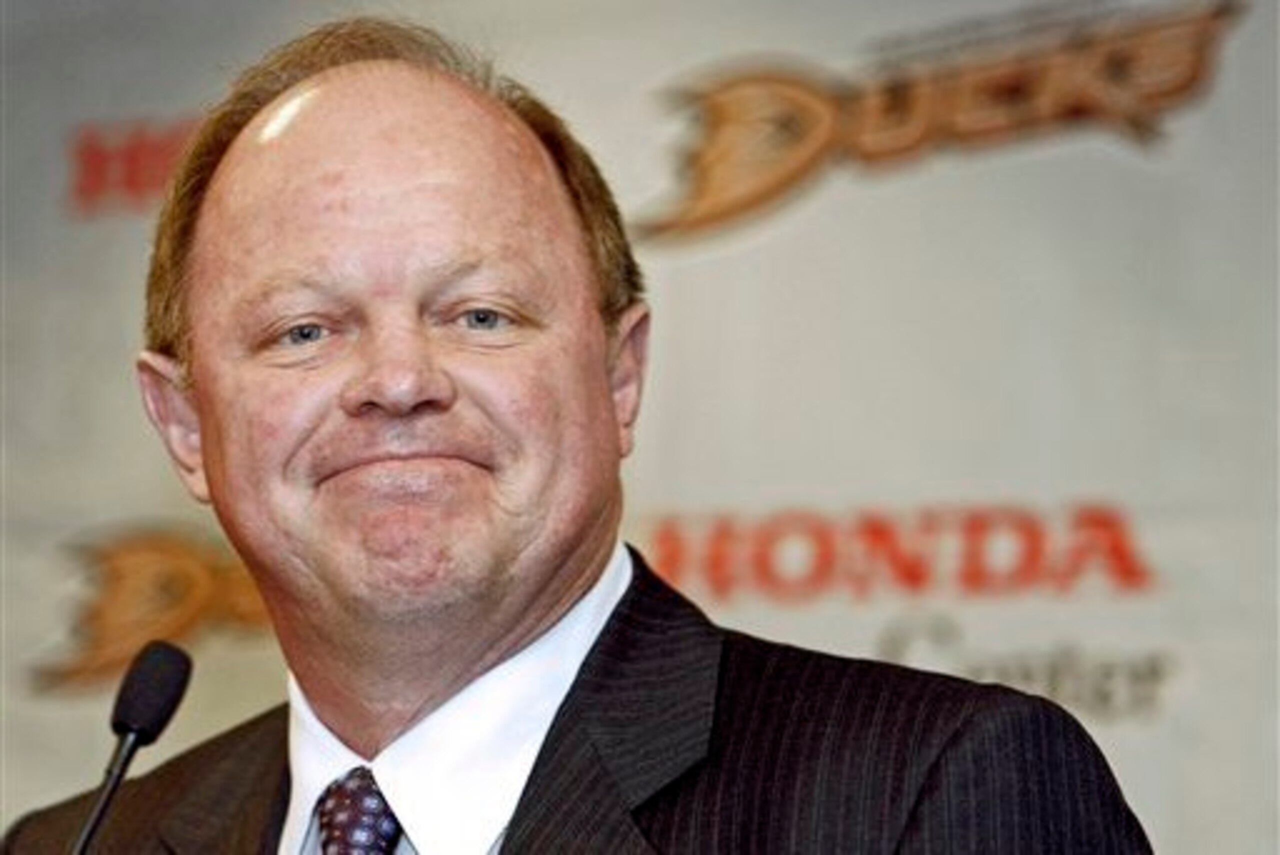Anaheim Ducks general manager Bob Murray.