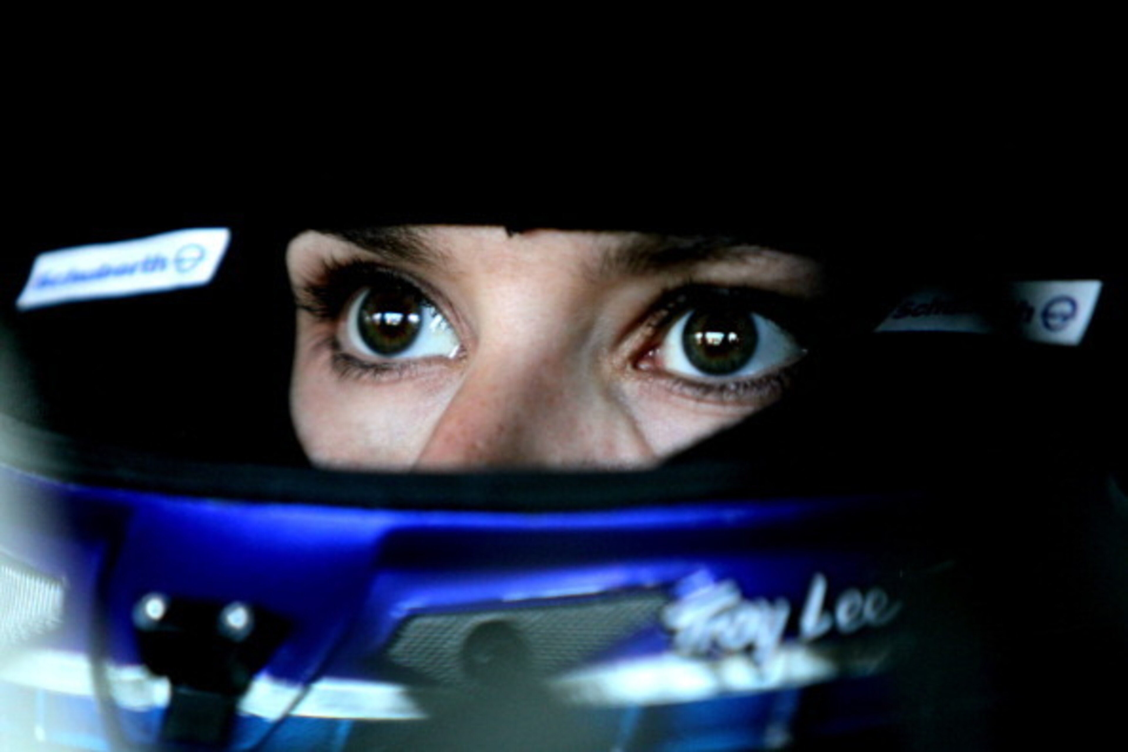 CHARLOTTE, NC - MAY 24:  Danica Patrick, driver of the #10 GoDaddy Chevrolet, sits in her car in the garage area during practice for the NASCAR Sprint Cup Series Coca-Cola 600 at Charlotte Motor Speedway on May 24, 2014 in Charlotte, North Carolina.  (Pho