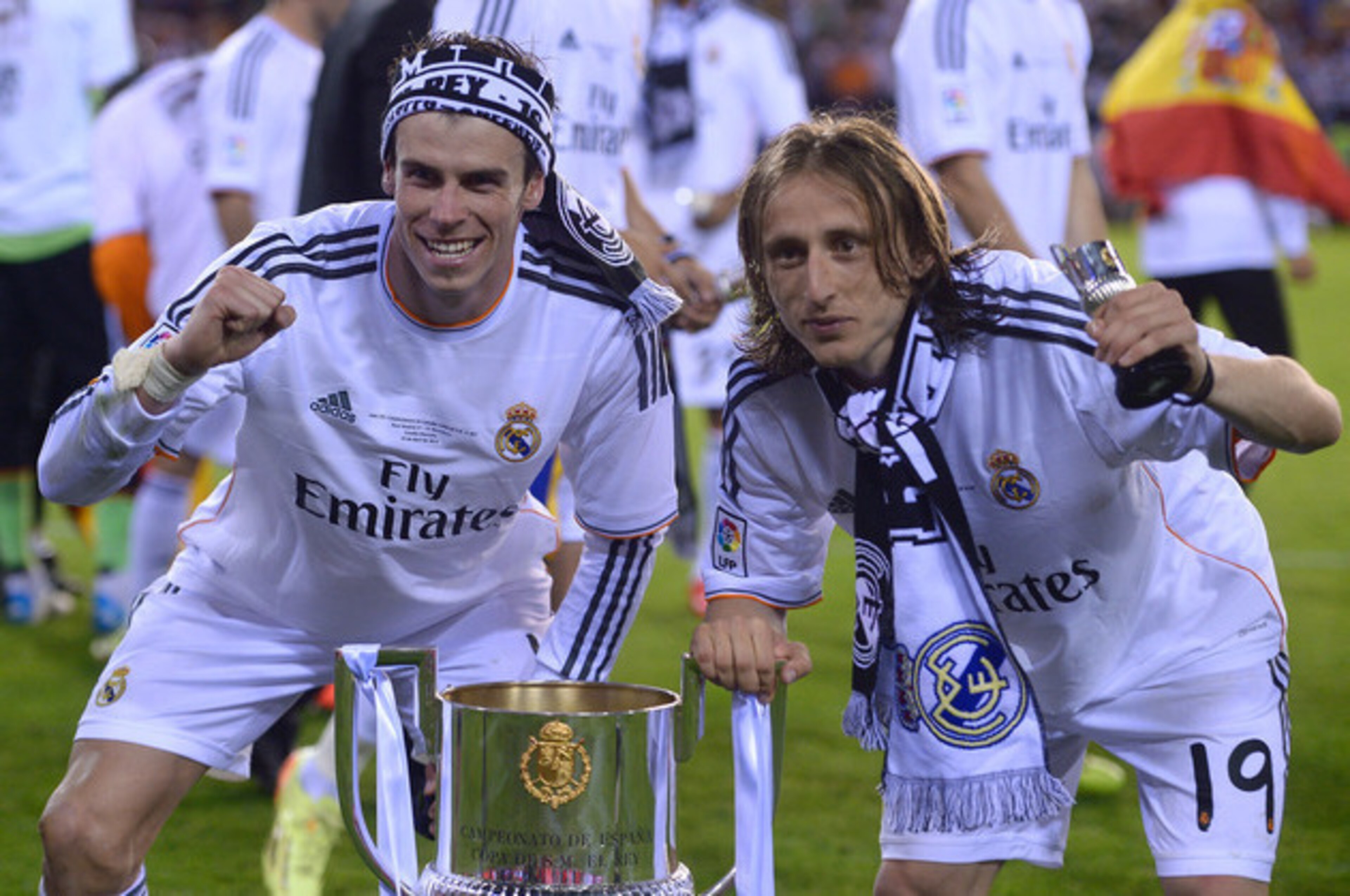 Bale and Modric were also part of Real Madrid's Copa del Rey-winning team this season.