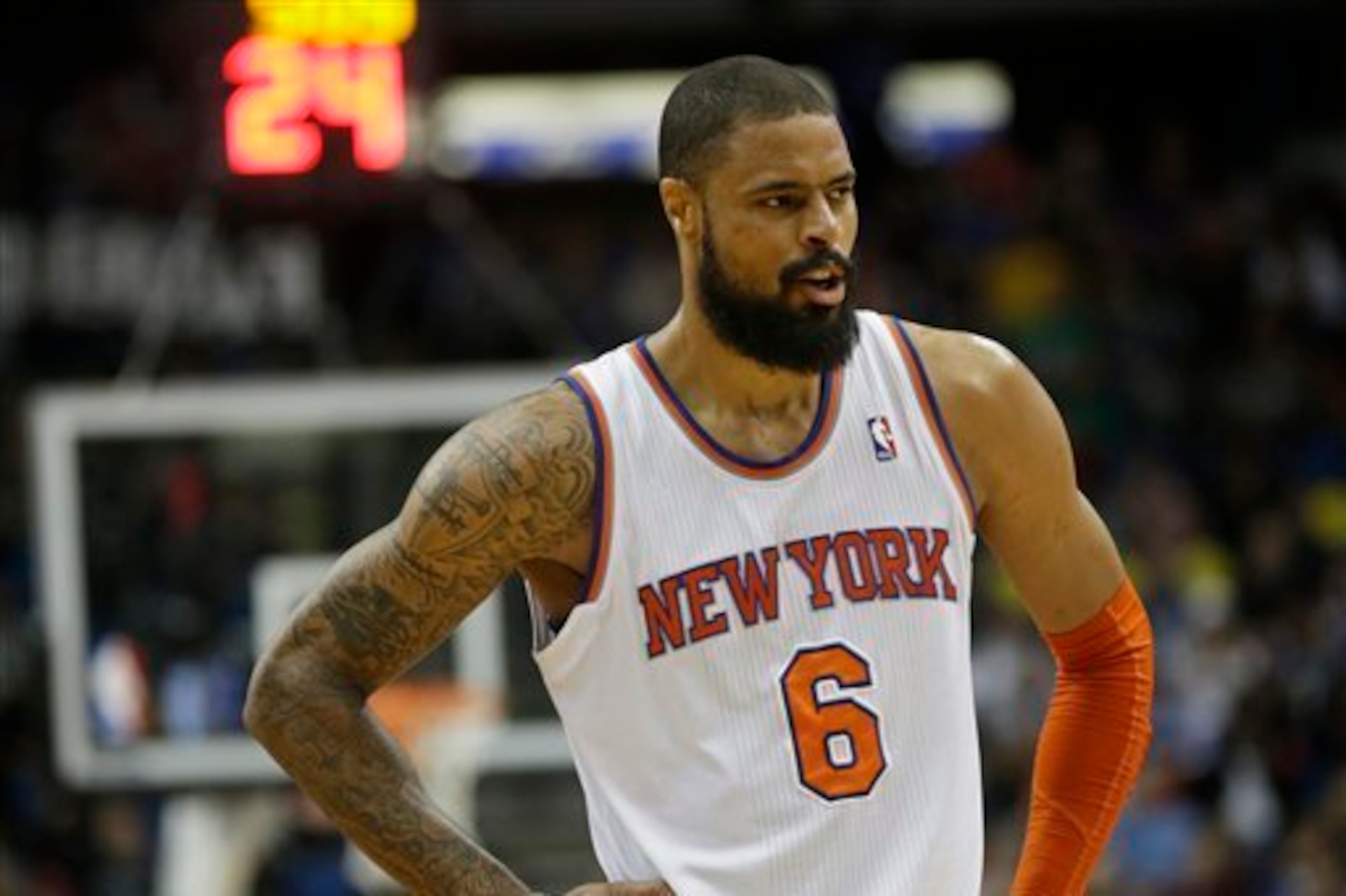 Tyson Chandler is the Knicks' most valuable trade asset.