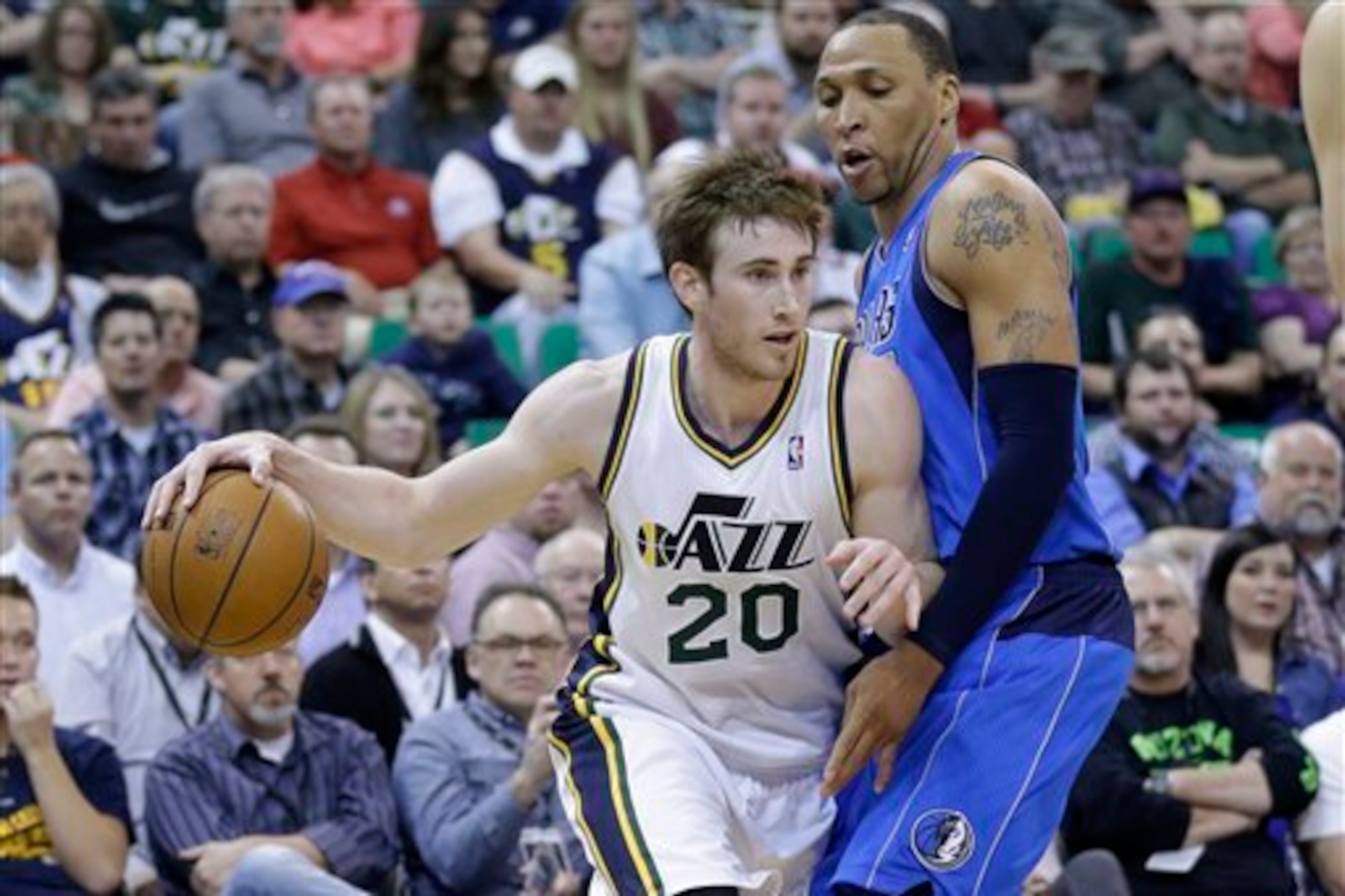 Gordon Hayward's attacking ways got him an average of 4.9 free throws per game this season. Gordon Hayward's attacking ways got him an average of 4.9 free throws per game this season.