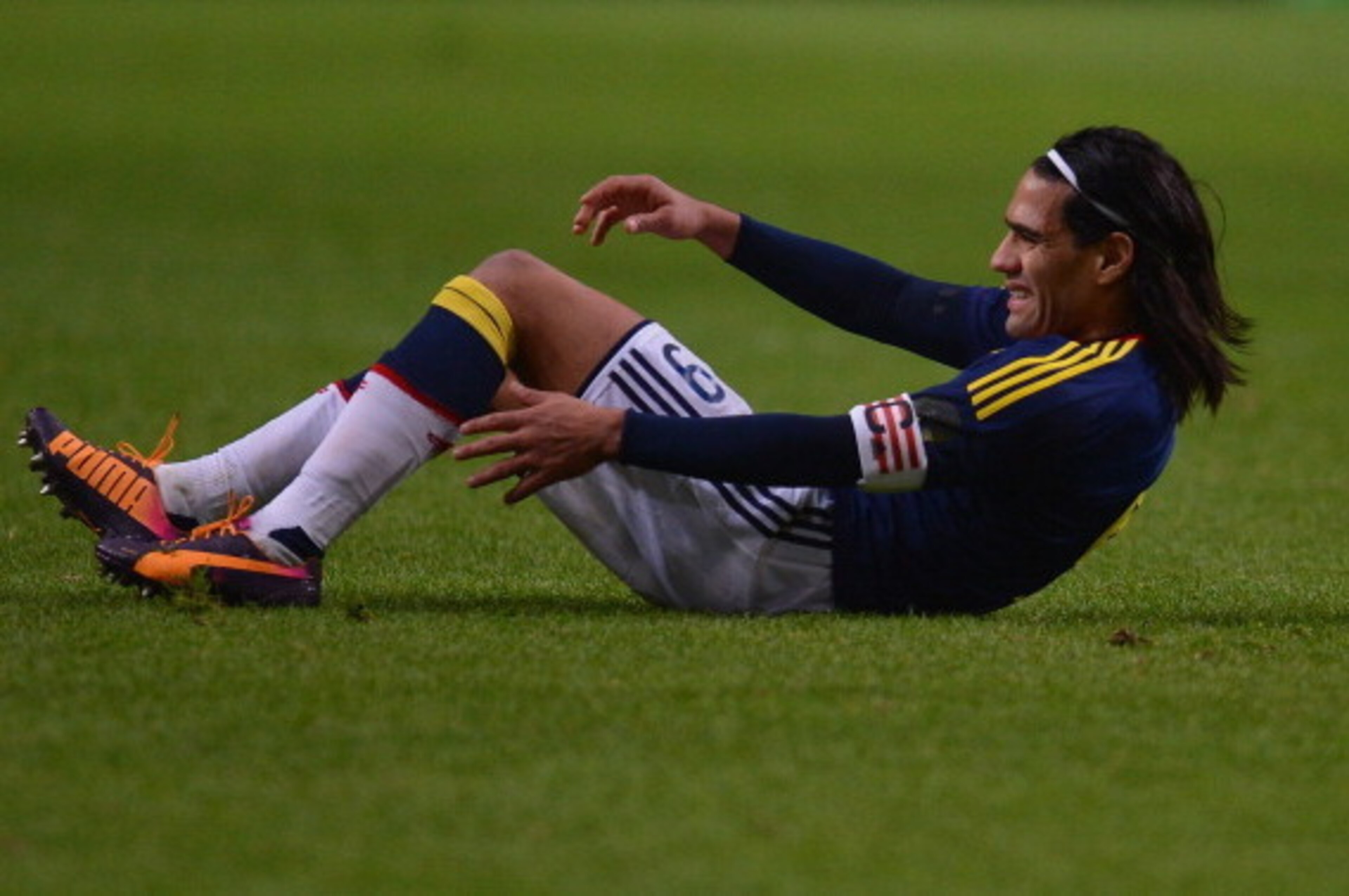 AMSTERDAM, NETHERLANDS - NOVEMBER 19: Falcao Garcia of Colombia is seen during the International Friendly match between Netherlands and Colombia at Amsterdam ArenA on November 19, 2013 in Amsterdam, Netherlands. (Photo by Lars Baron/Getty Images) AMSTERDAM, NETHERLANDS - NOVEMBER 19: Falcao Garcia of Colombia is seen during the International Friendly match between Netherlands and Colombia at Amsterdam ArenA on November 19, 2013 in Amsterdam, Netherlands. (Photo by Lars Baron/Getty Images)