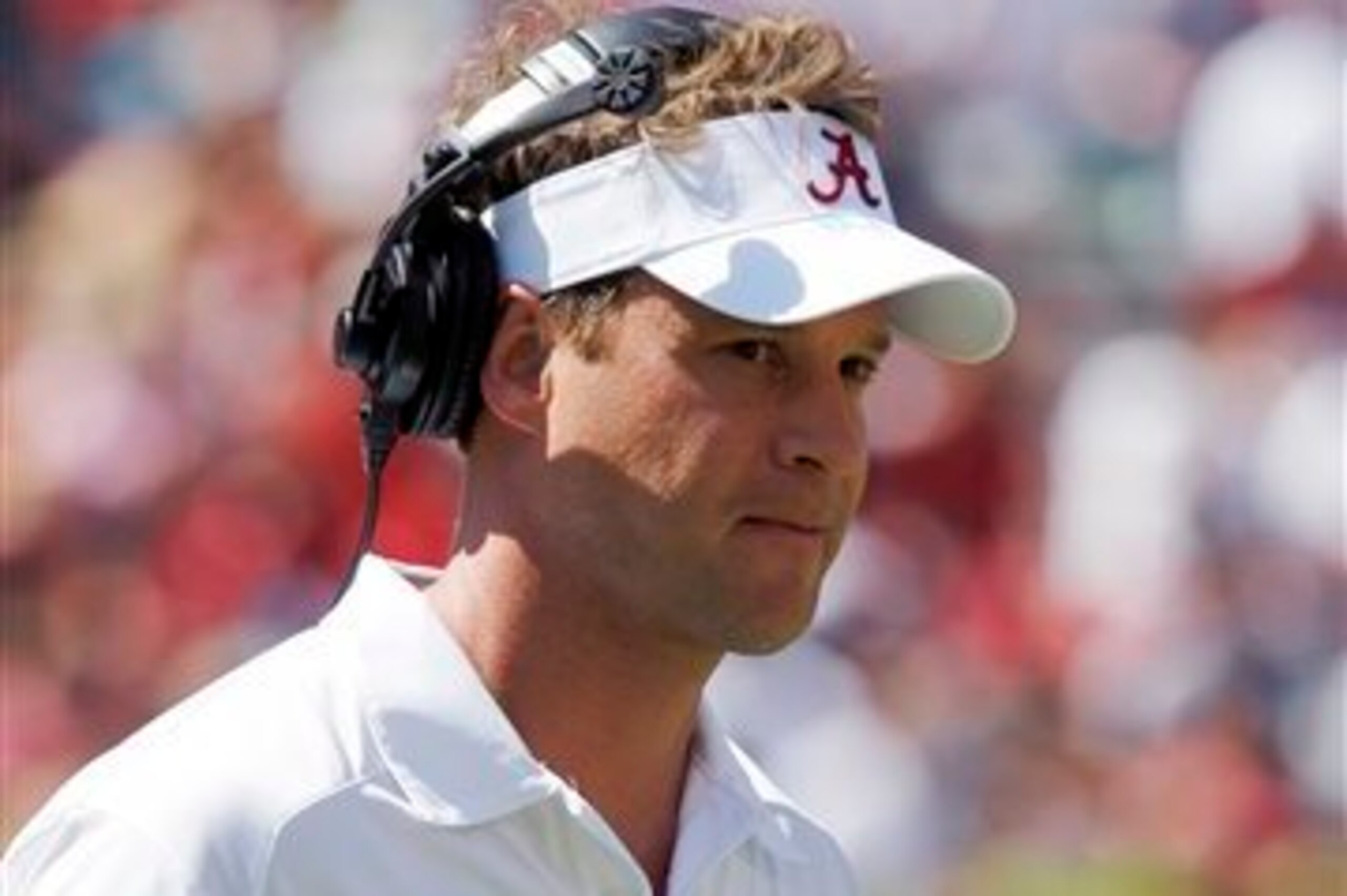 Alabama offensive coordinator Lane Kiffin Alabama offensive coordinator Lane Kiffin