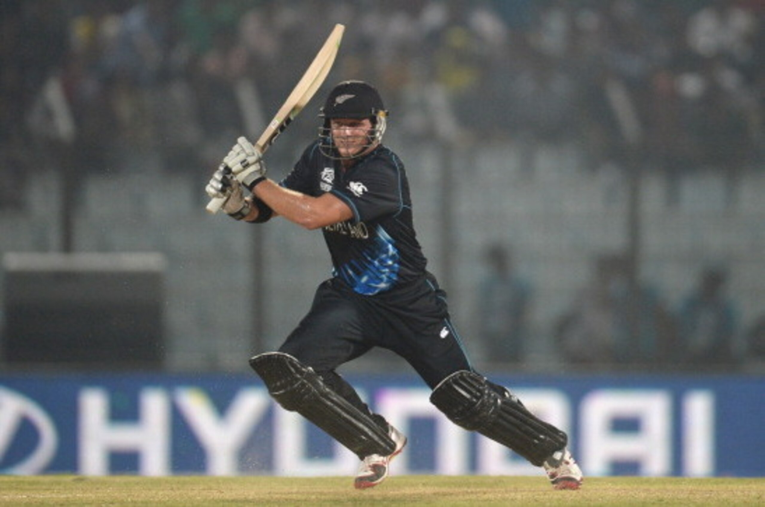 CHITTAGONG, BANGLADESH - MARCH 29:  Corey Anderson of New Zealand bats during the ICC World Twenty20 Bangladesh 2014 Group 1 match between New Zealand and the Netherlands at Zahur Ahmed Chowdhury Stadium on March 29, 2014 in Chittagong, Bangladesh.  (Phot