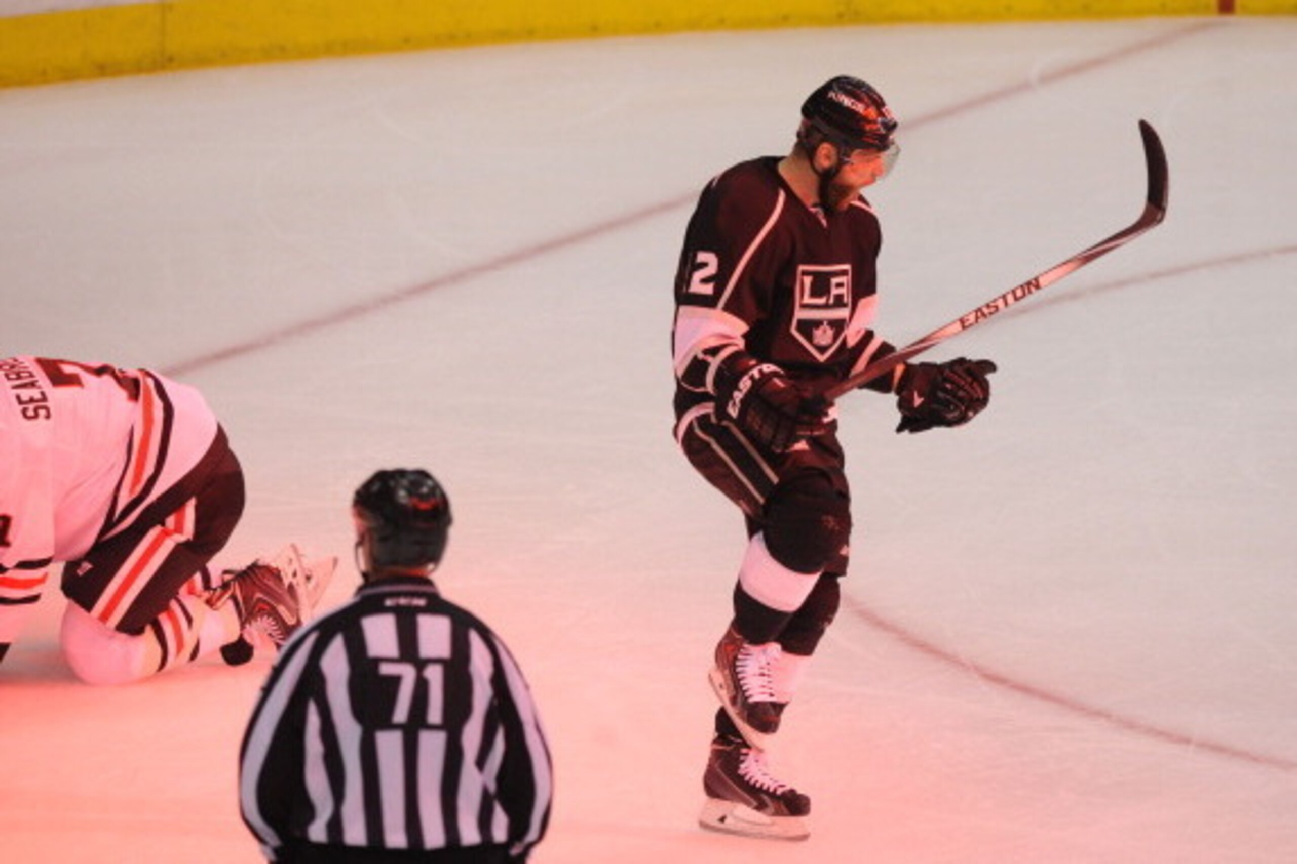 LOS ANGELES, CA - MAY 26: Marian Gaborik #12 of the Los Angeles Kings celebrates after scoring a goal against the Chicago Blackhawks in Game Four of the Western Conference Final during the 2014 Stanley Cup Playoffs at Staples Center on May 26, 2014 in Lo LOS ANGELES, CA - MAY 26: Marian Gaborik #12 of the Los Angeles Kings celebrates after scoring a goal against the Chicago Blackhawks in Game Four of the Western Conference Final during the 2014 Stanley Cup Playoffs at Staples Center on May 26, 2014 in Lo