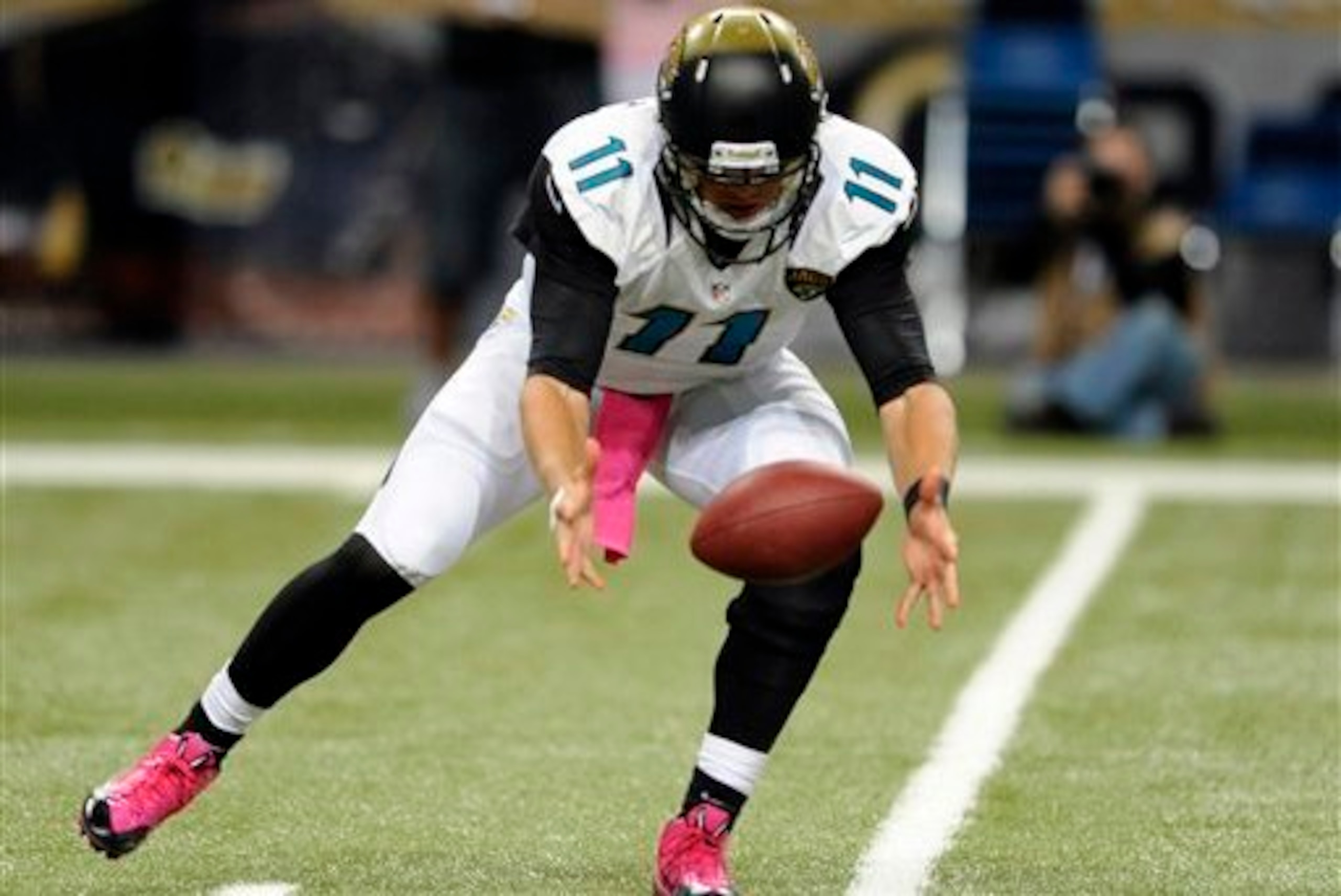 Gabbert's been dropping the ball in the NFL.