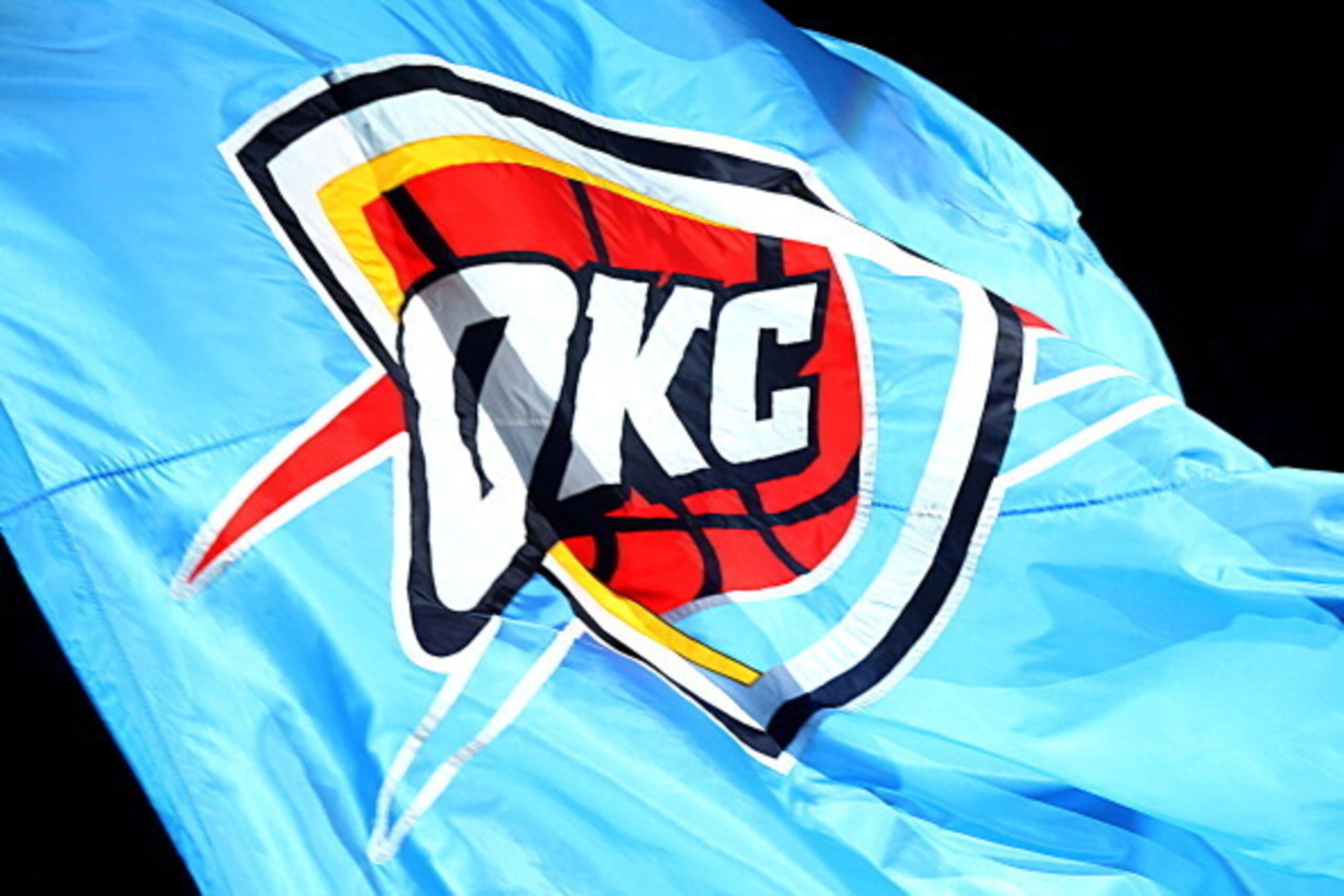 OKLAHOMA CITY, OK  MAY 27: The Oklahoma City Thunder prepare for a game against the San Antonio Spurs in Game Four of the Western Conference Finals during the 2014 NBA Playoffs on May 27, 2014 at the Chesapeake Energy Arena in Oklahoma City, Oklahoma.  NO