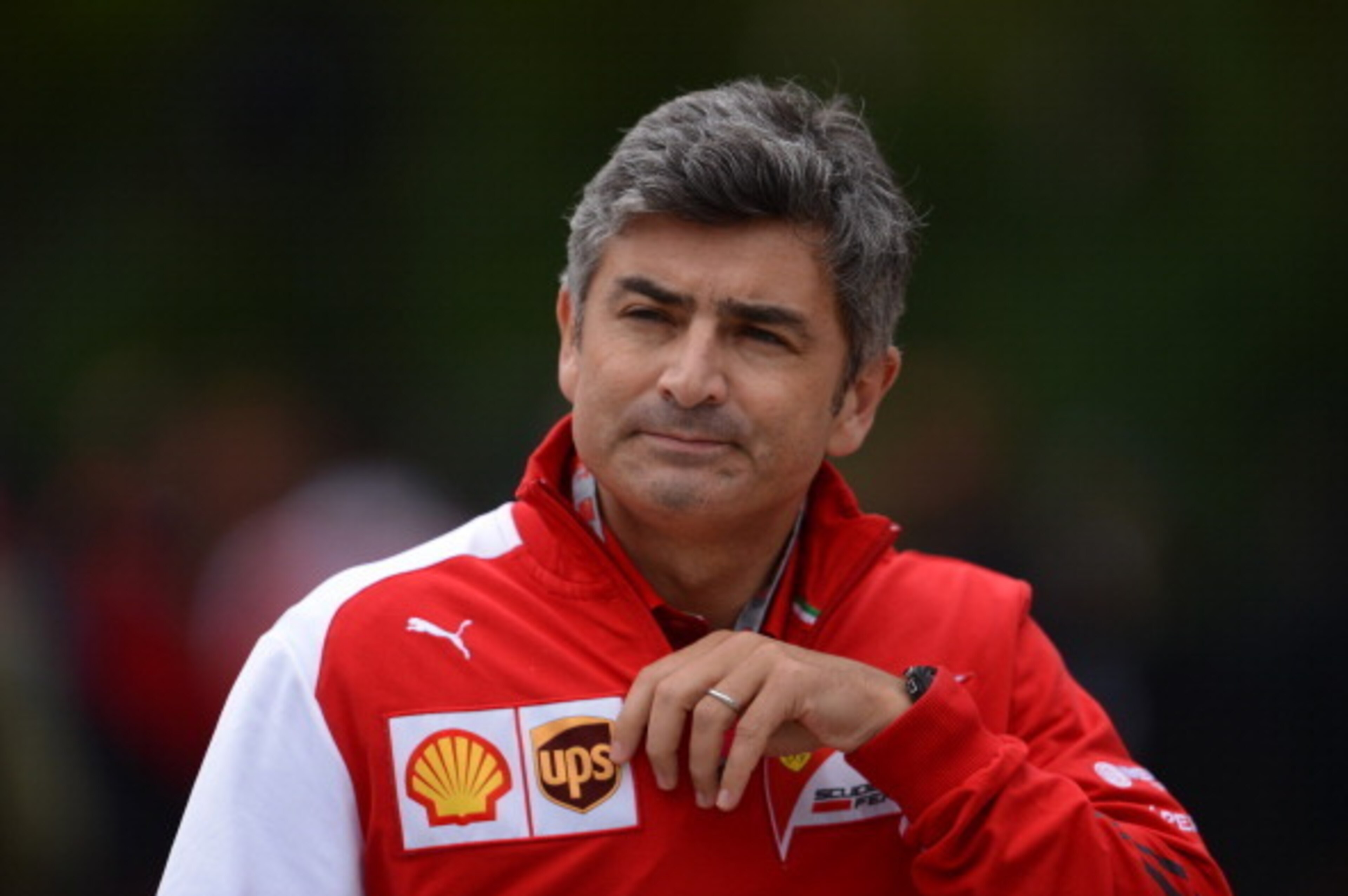 SHANGHAI, CHINA - APRIL 20:  New Ferrari team boss Marco Mattiacci walks across the paddock prior to the Chinese Formula One Grand Prix at the Shanghai International Circuit on April 20, 2014 in Shanghai, China.  (Photo by Lars Baron/Getty Images)