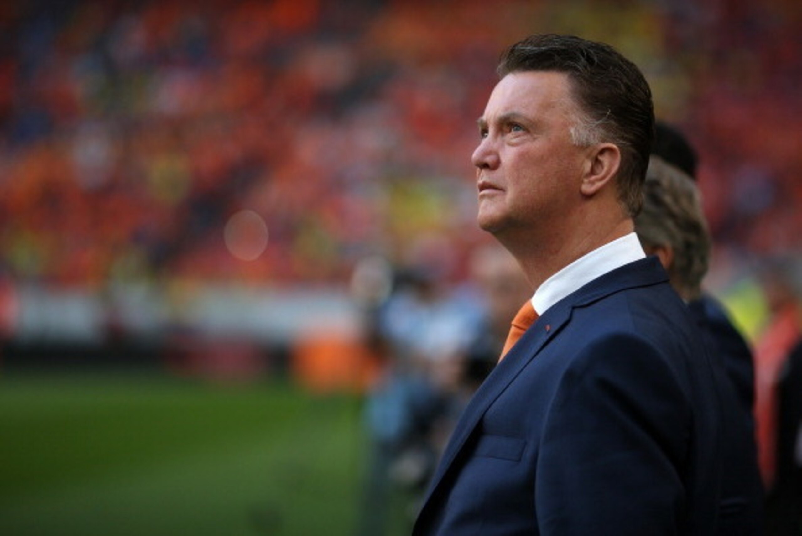 AMSTERDAM, NETHERLANDS - MAY 17: Holland manager Louis van Gaal during the International Friendly match between The Netherlands and Ecuador at The Amsterdam Arena on May 17, 2014 in Amsterdam, Netherlands. (Photo by Charlie Crowhurst/Getty Images)