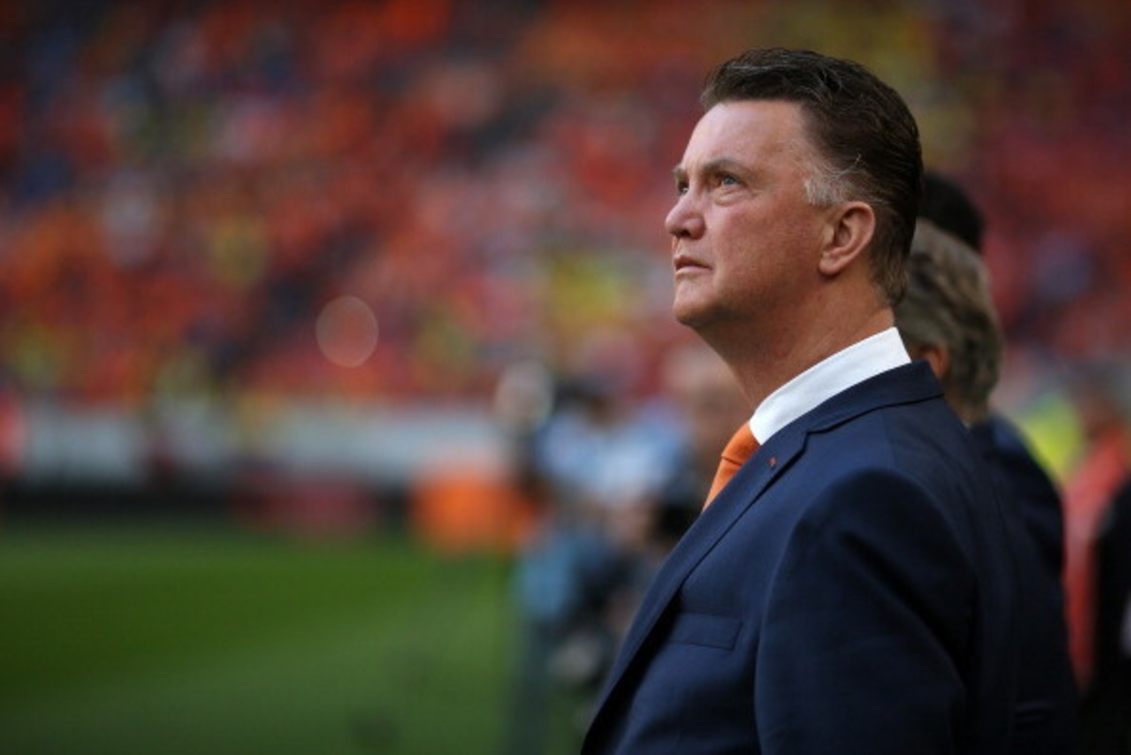 AMSTERDAM, NETHERLANDS - MAY 17: Holland manager Louis van Gaal during the International Friendly match between The Netherlands and Ecuador at The Amsterdam Arena on May 17, 2014 in Amsterdam, Netherlands. (Photo by Charlie Crowhurst/Getty Images)