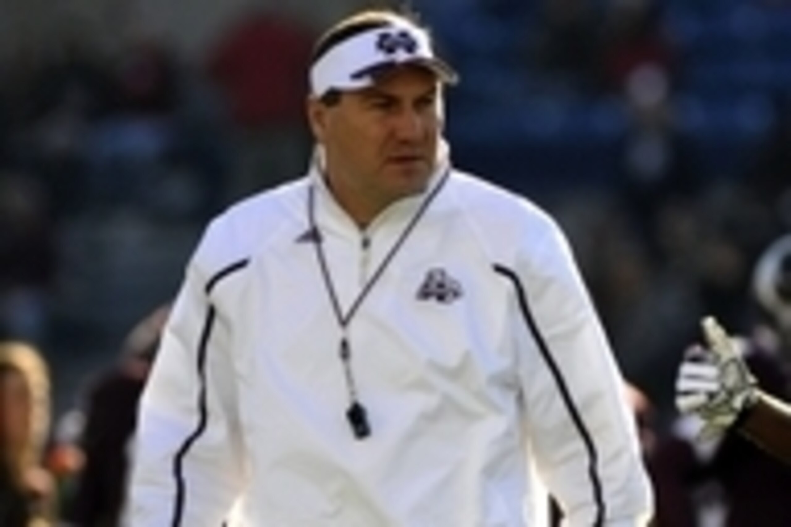 Dec 31, 2013; Memphis, TN, USA; Mississippi State Bulldogs head coach Dan Mullen before the game against the Rice Owls at Liberty Bowl Memorial Stadium. Mandatory Credit: Justin Ford-USA TODAY Sports