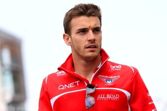 MONTE-CARLO, MONACO - MAY 21:  Jules Bianchi of France and Marussia walks across the paddock ahead of the Monaco Formula One Grand Prix at Circuit de Monaco on May 21, 2014 in Monte-Carlo, Monaco.  (Photo by Mark Thompson/Getty Images)