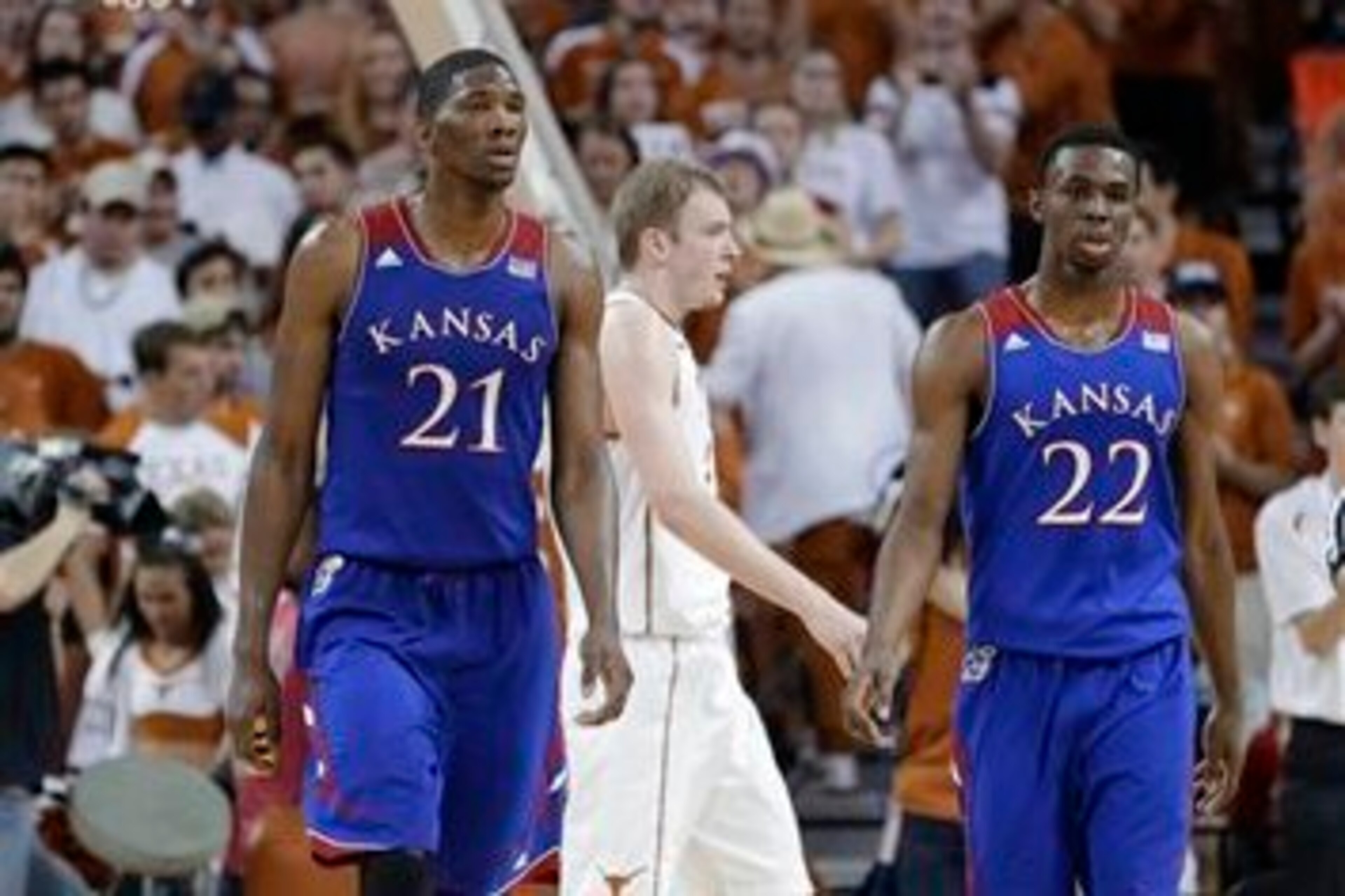 Joel Embiid and Andrew Wiggins are competing for the No. 1 draft pick.