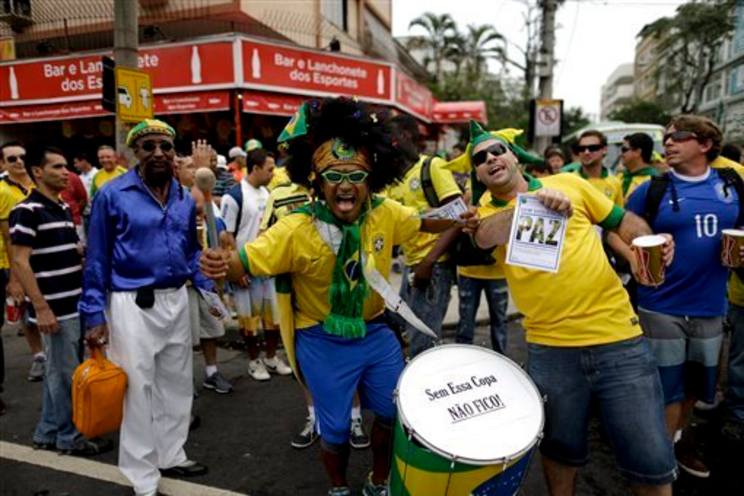 Beer will only be available inside the stadium on World Cup matchdays.