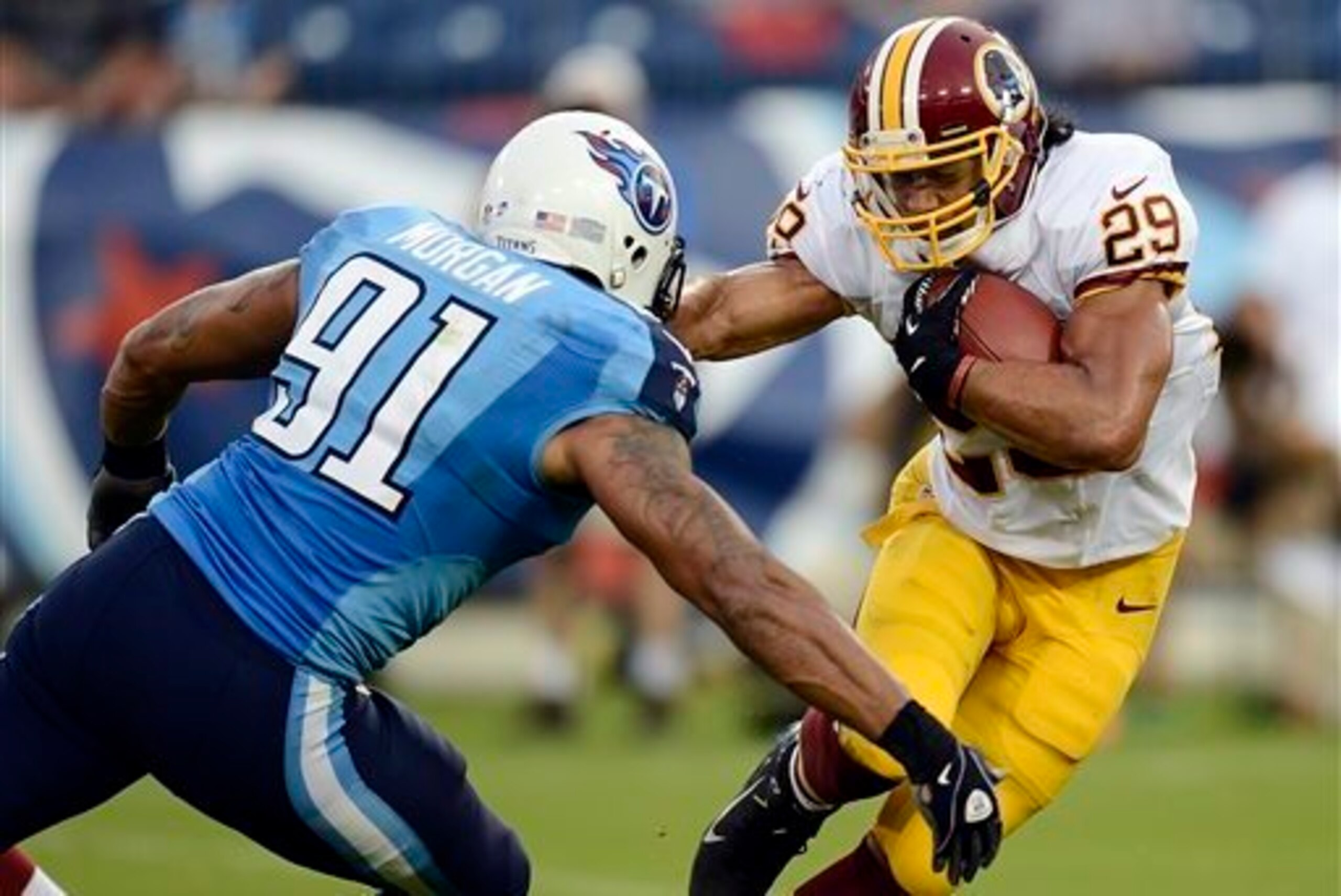Could Morgan team up with fellow 2010 draftee Jason Pierre-Paul?