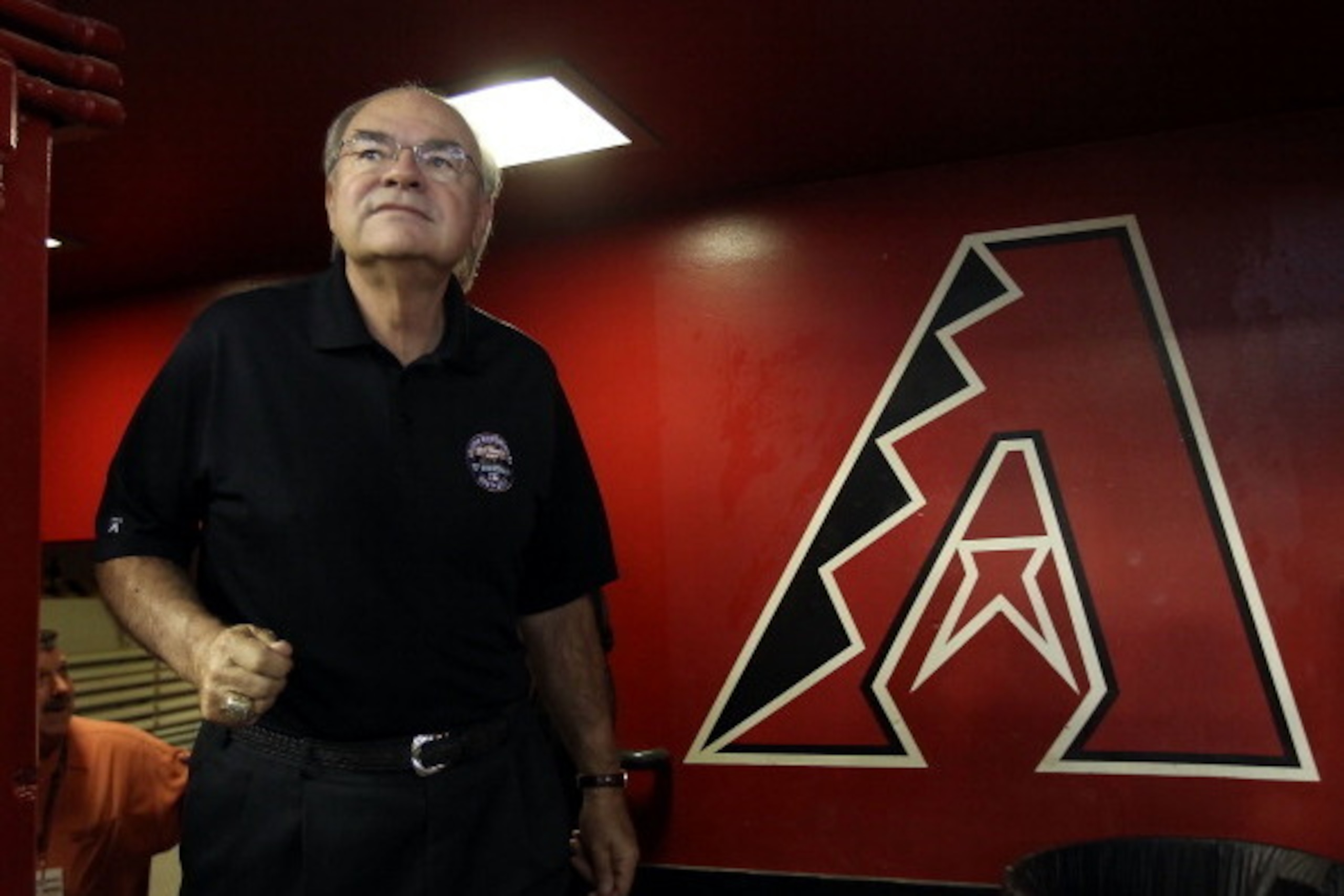 PHOENIX, AZ - SEPTEMBER 10:  Managing General Partner Ken Kendrick of the Arizona Diamondbacks walks into the dugout before the Major League Baseball game against the San Diego Padres at Chase Field on September 10, 2011 in Phoenix, Arizona.  (Photo by Ch