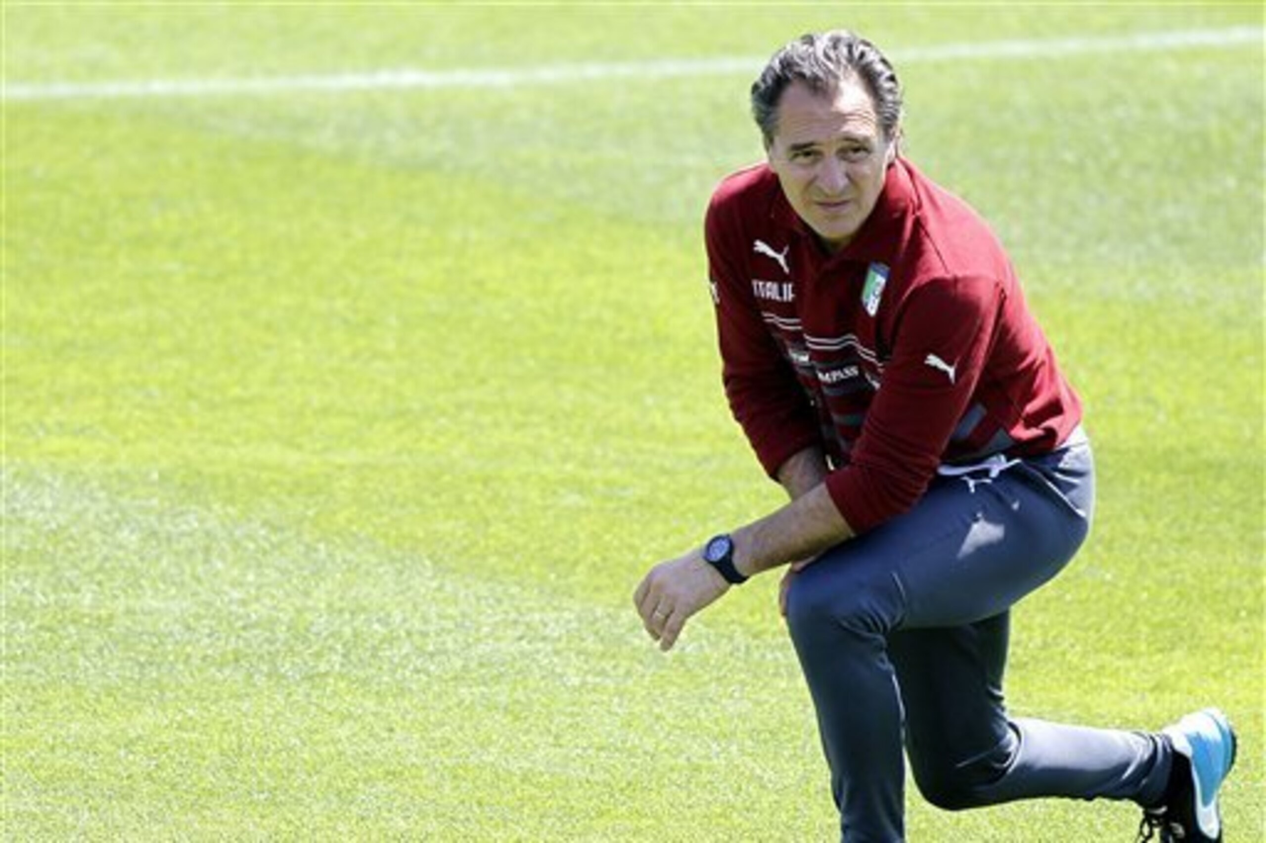 Italy coach Cesare Prandelli.