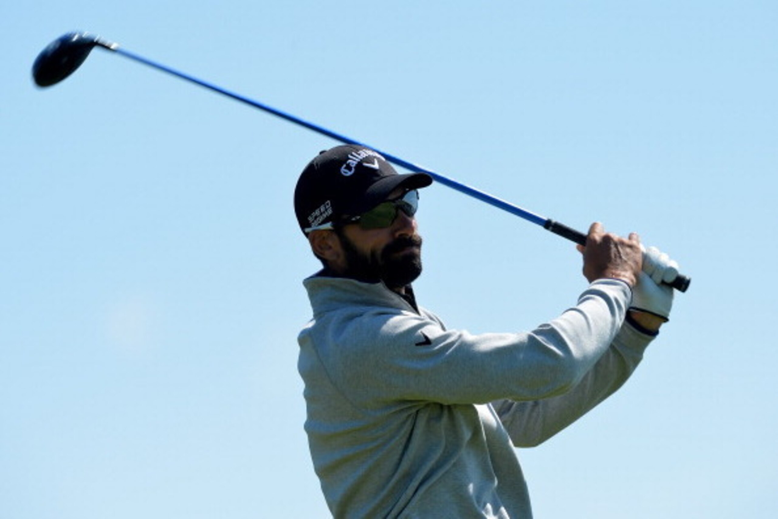 MALMO, SWEDEN - MAY 30 : Alvaro Quiros of Spain plays his tee shot at the 8th tee during the Nordea Masters at the PGA Sweden National on May 30, 2014 in Malmo, Sweden. (Photo by Mark Runnacles/Getty Images)