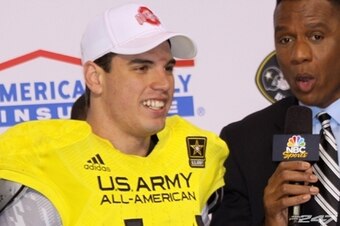Mitchell pledged to the Buckeyes on national TV in January 2013.