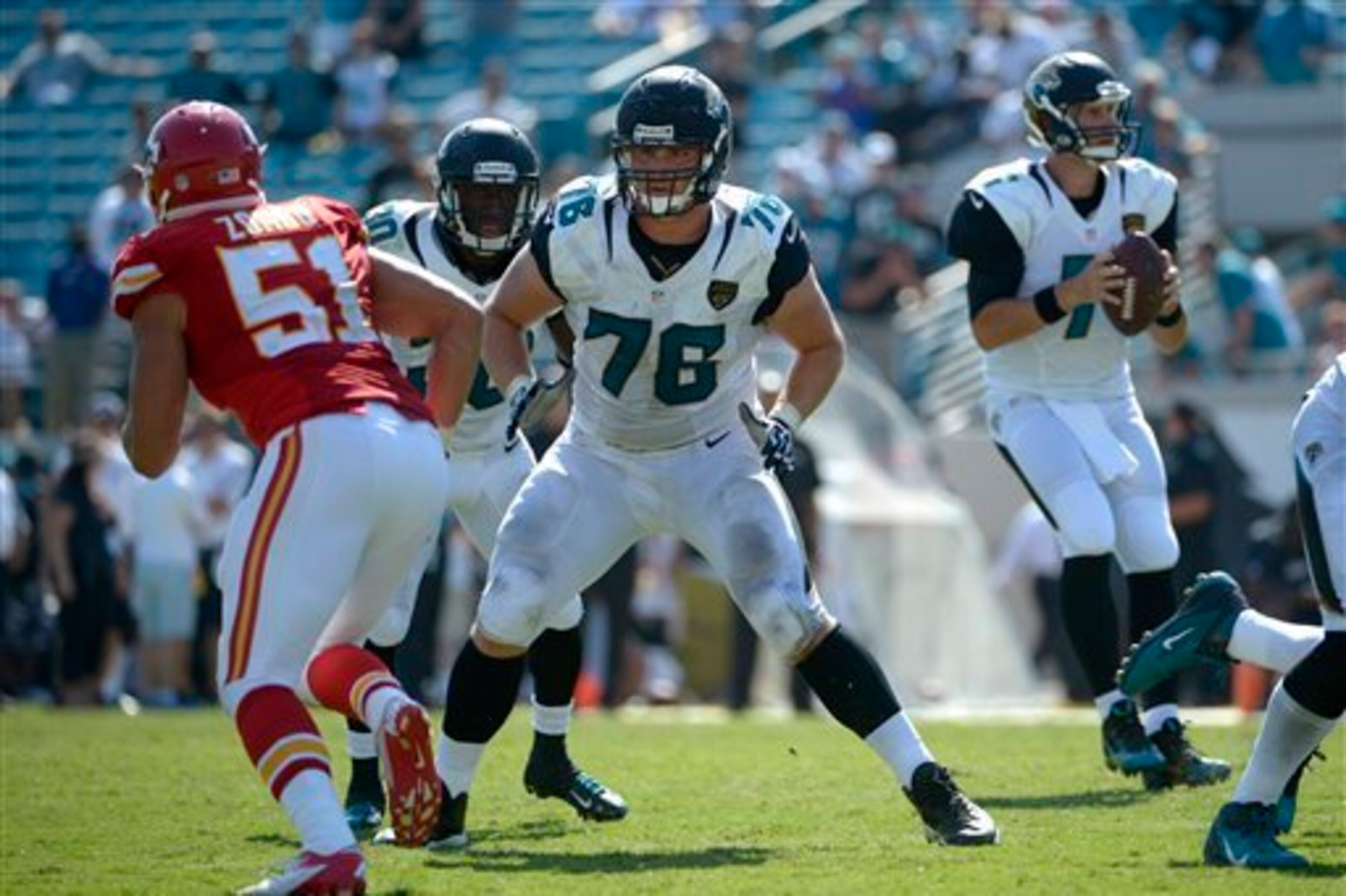 Joeckel will have to make the Jaguars forget about Eugene Monroe.