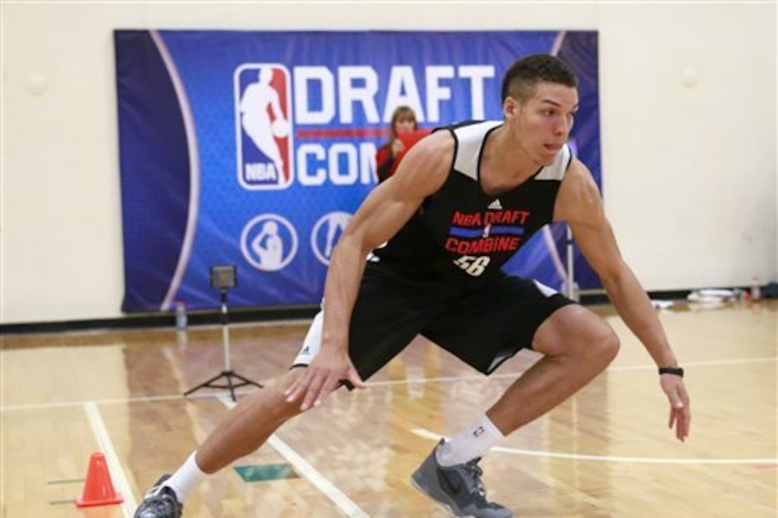 Aaron Gordon is a 6'9" power forward with tremendous athletic ability. Aaron Gordon is a 6'9" power forward with tremendous athletic ability.