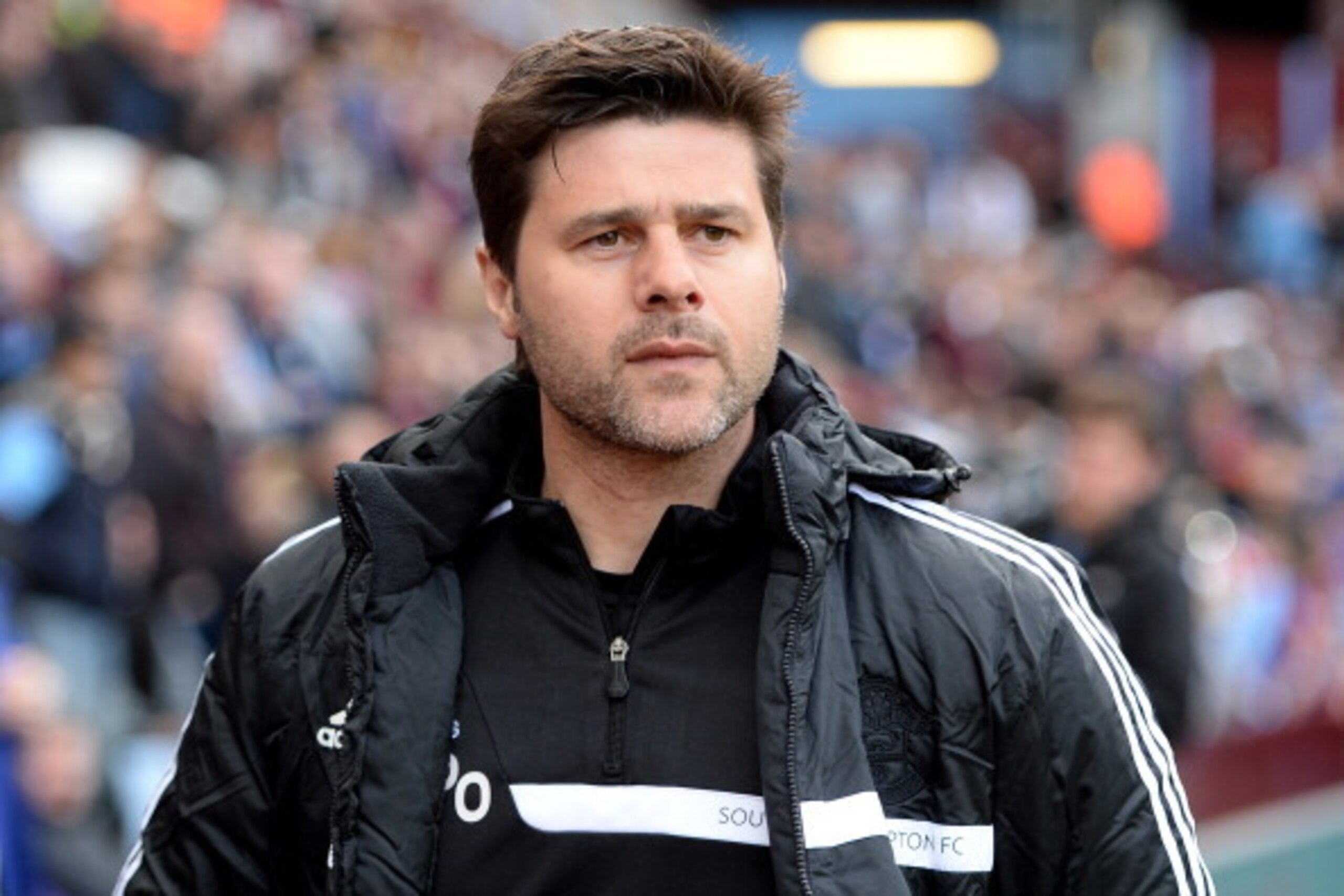 BIRMINGHAM, ENGLAND - APRIL 19:  Mauricio Pochettino the Southampton managerduring the Barclays Premier League match between Aston Villa and Southampton at Villa Park on April 19, 2014 in Birmingham, England.  (Photo by Ross Kinnaird/Getty Images)