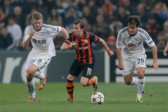 Bernard in action for Shakhtar