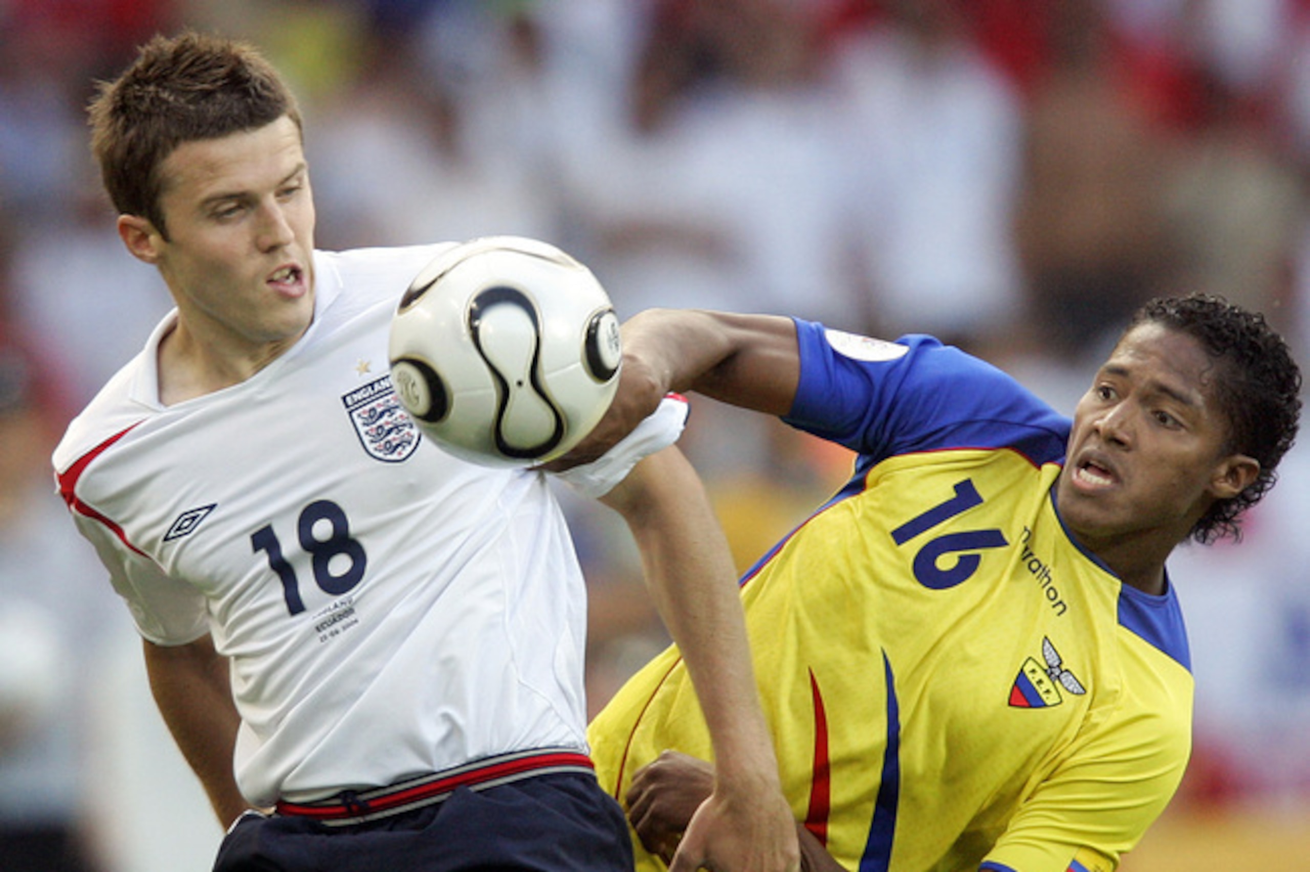 Michael Carrick was the early standout of Spurs' English recruits, earning him a place in Sven-Goran Eriksson's 2006 World Cup squad.