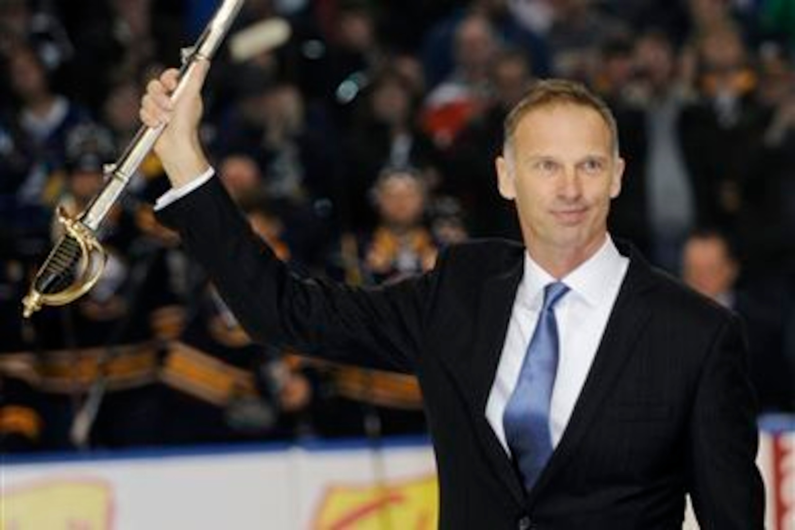 Former Buffalo Sabres goalie Dominik Hasek.