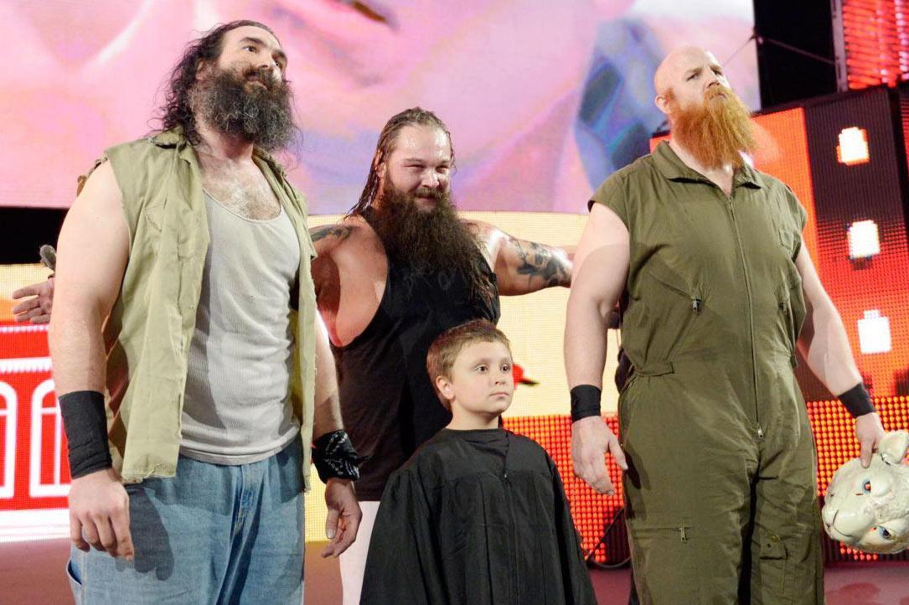 It took the entire The Wyatt Family and Little Johnny to defeat Cena at Extreme Rules.