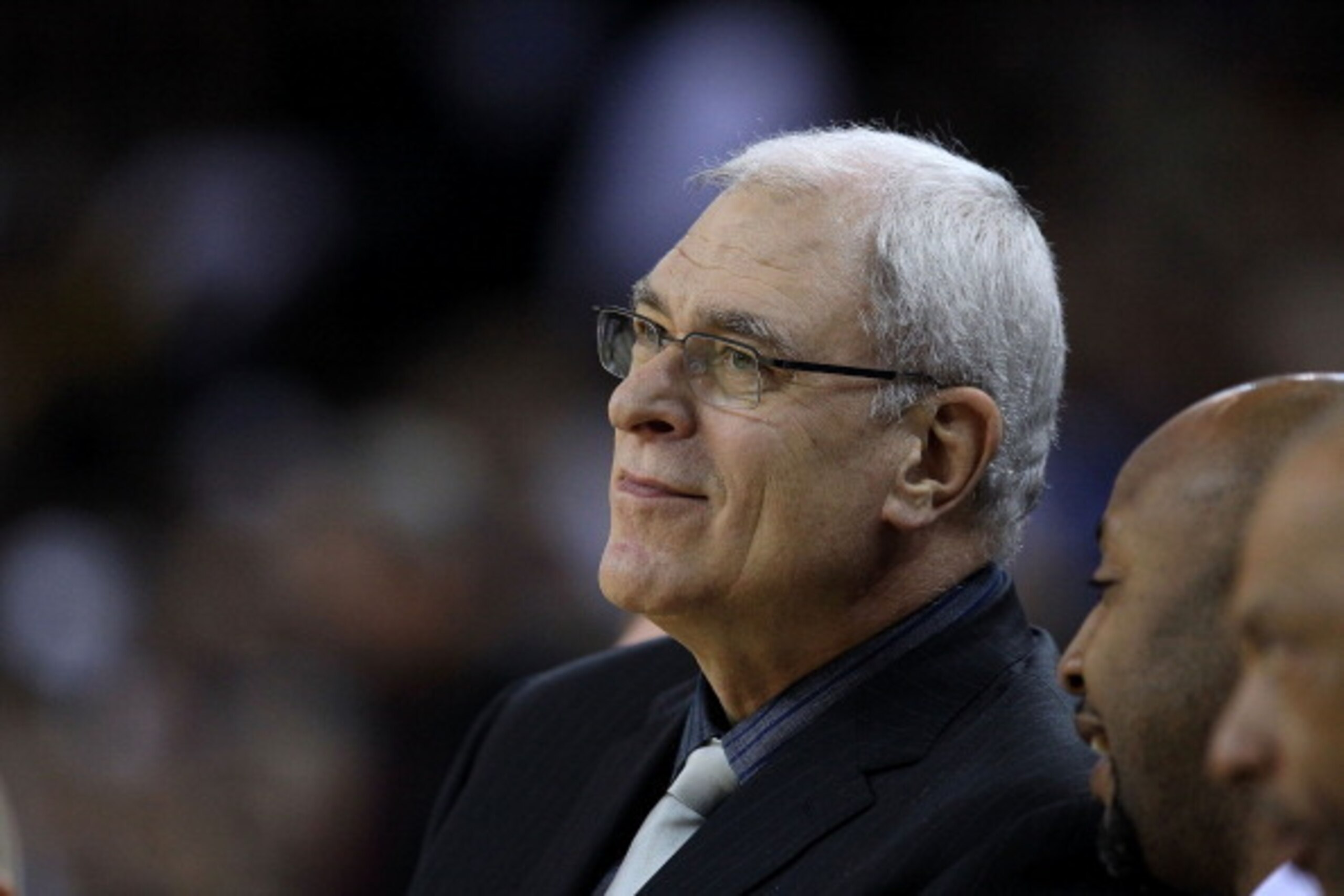 OAKLAND, CA - JANUARY 12: Head coach Phil Jackson of the Los Angeles Lakers sits on the bench during their game against the Golden State Warriors at Oracle Arena on January 12, 2011 in Oakland, California. NOTE TO USER: User expressly acknowledges and ag OAKLAND, CA - JANUARY 12: Head coach Phil Jackson of the Los Angeles Lakers sits on the bench during their game against the Golden State Warriors at Oracle Arena on January 12, 2011 in Oakland, California. NOTE TO USER: User expressly acknowledges and ag